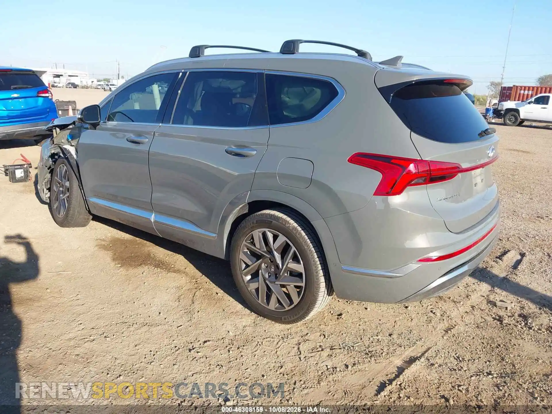 3 Photograph of a damaged car 5NMS54AL2PH496696 HYUNDAI SANTA FE 2023
