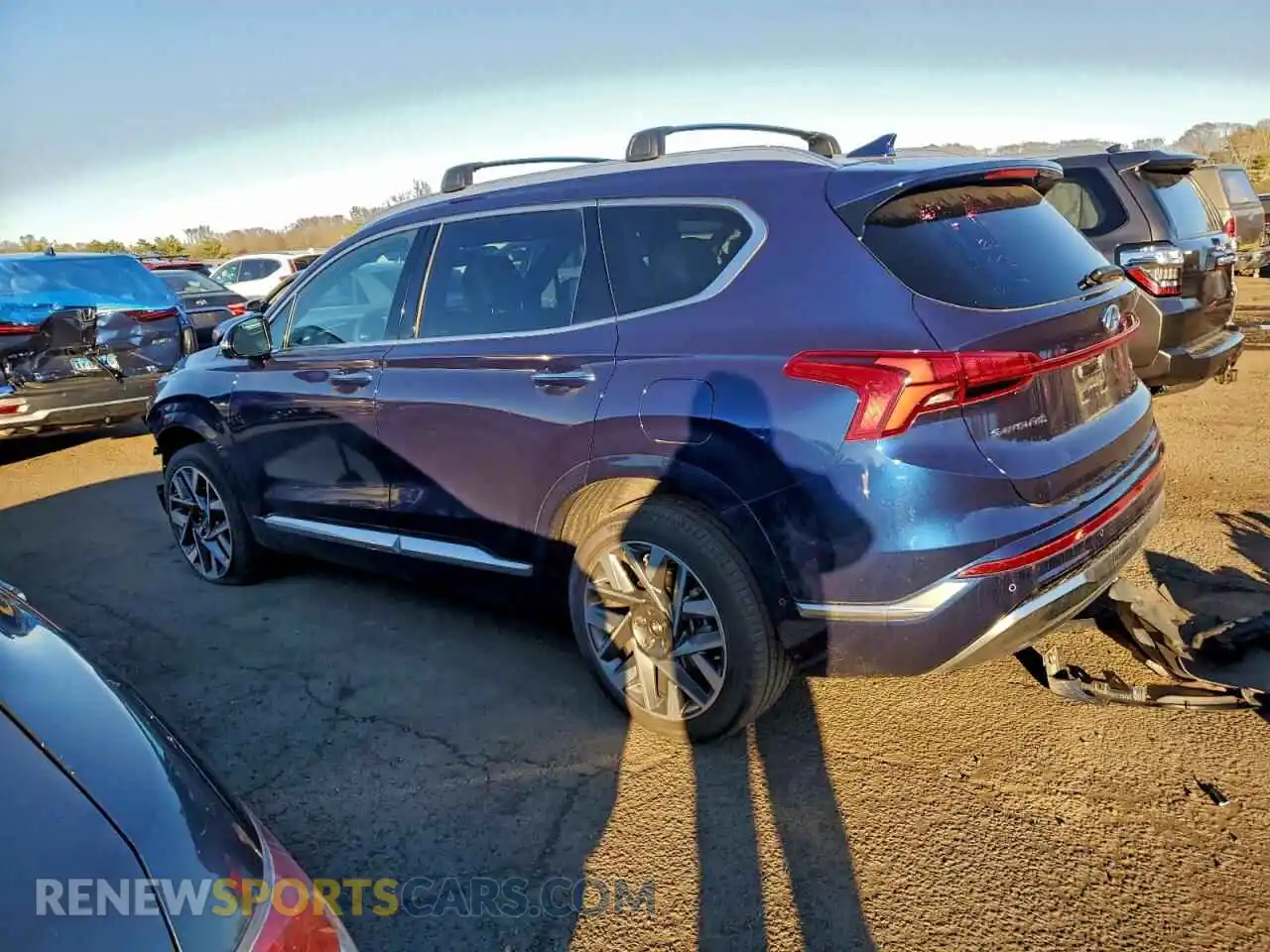 2 Photograph of a damaged car 5NMS54AL4PH597450 HYUNDAI SANTA FE 2023