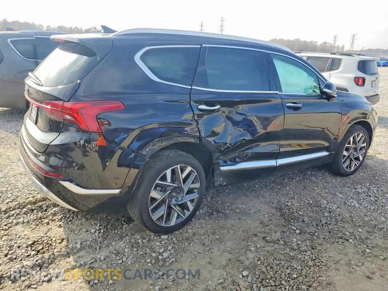 3 Фотография поврежденного автомобиля 5NMS54AL5PH484252 HYUNDAI SANTA FE 2023