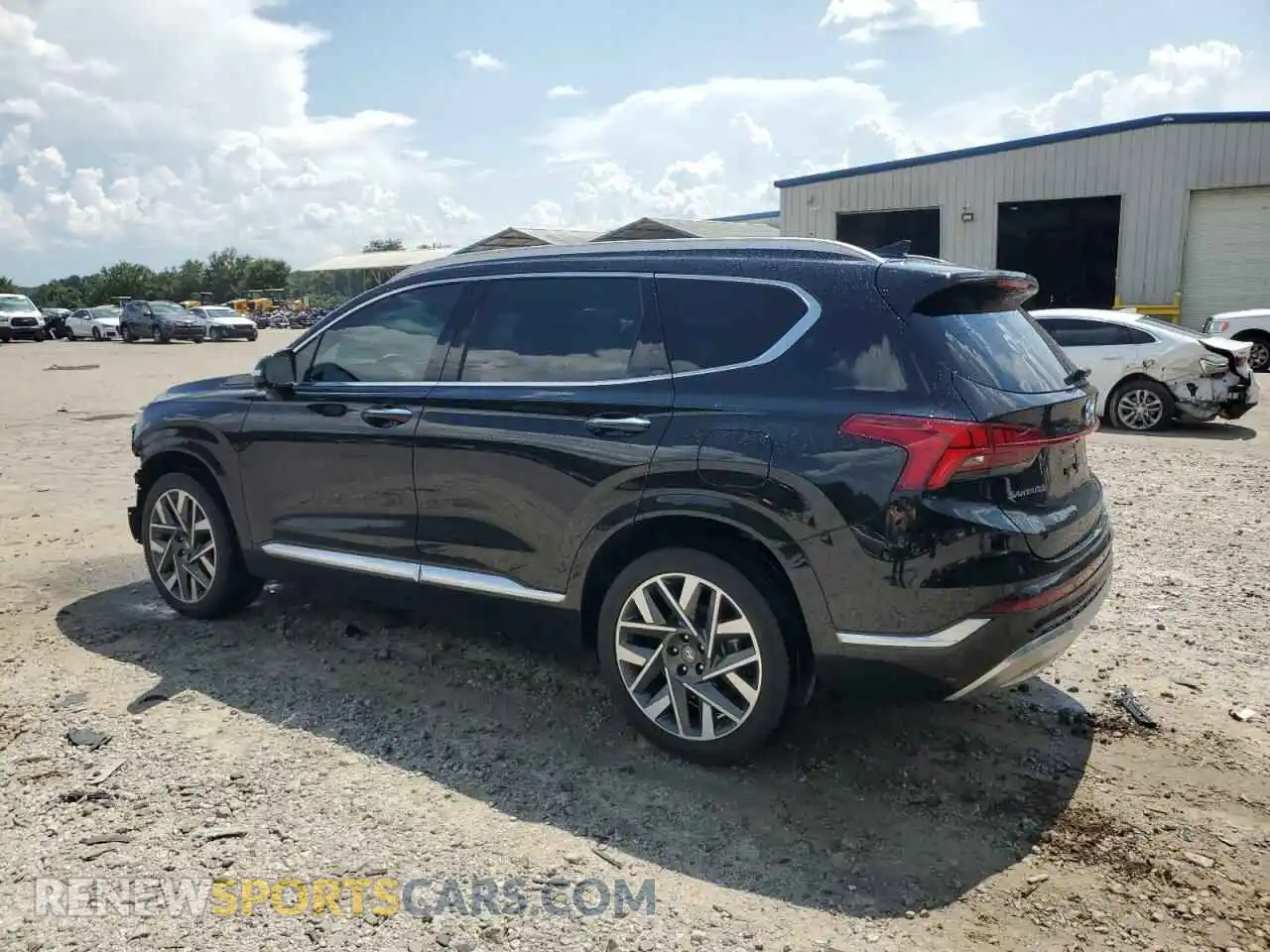 2 Photograph of a damaged car 5NMS54AL5PH528752 HYUNDAI SANTA FE 2023