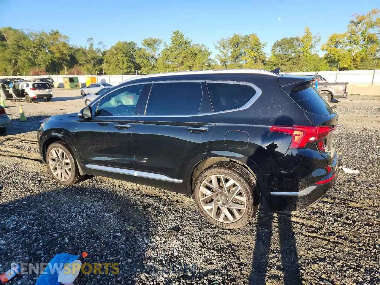 2 Photograph of a damaged car 5NMS54AL7PH560280 HYUNDAI SANTA FE 2023