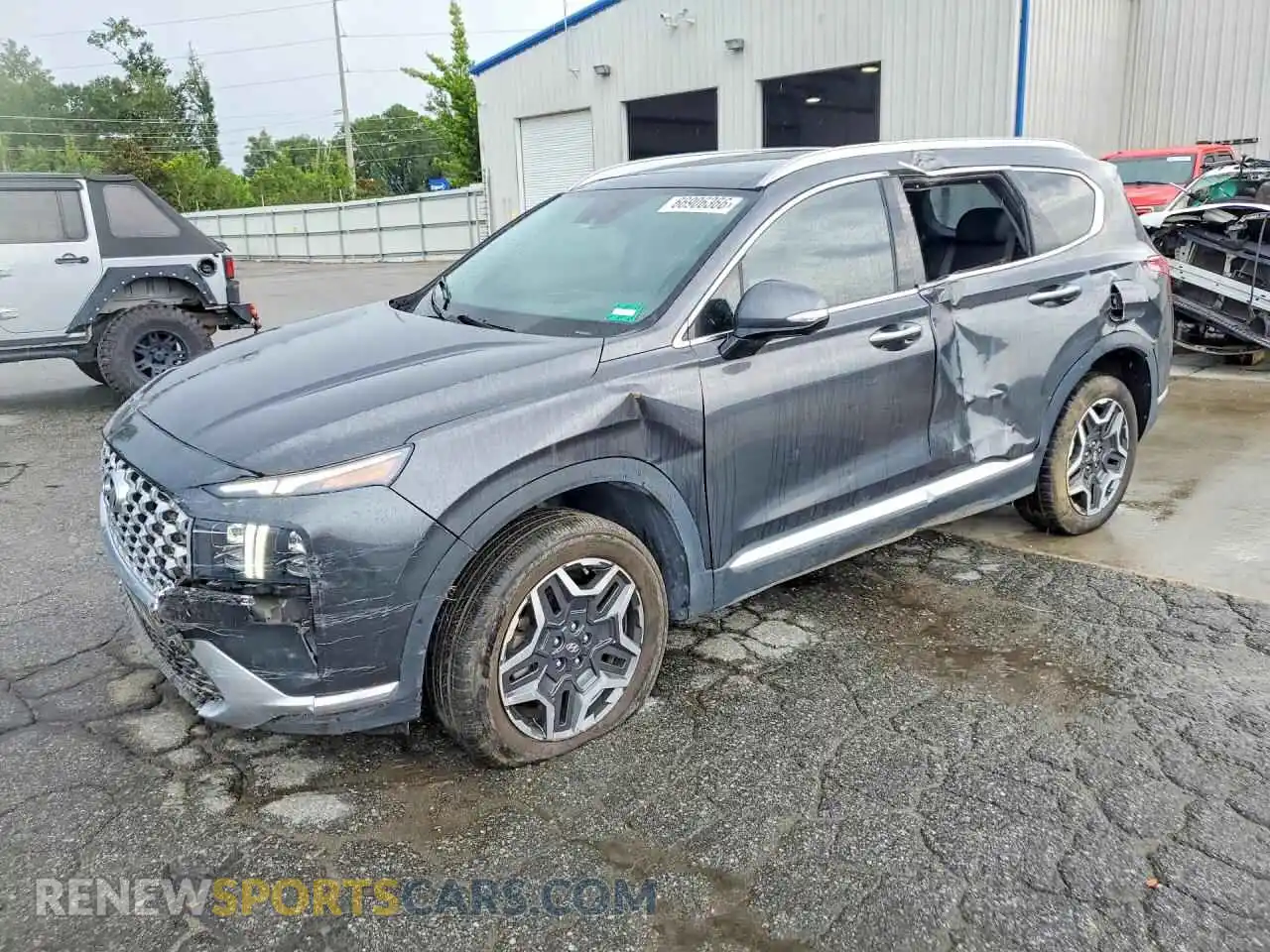1 fotografías del automóvil dañado 5NMS5DA15PH016293 HYUNDAI SANTA FE 2023