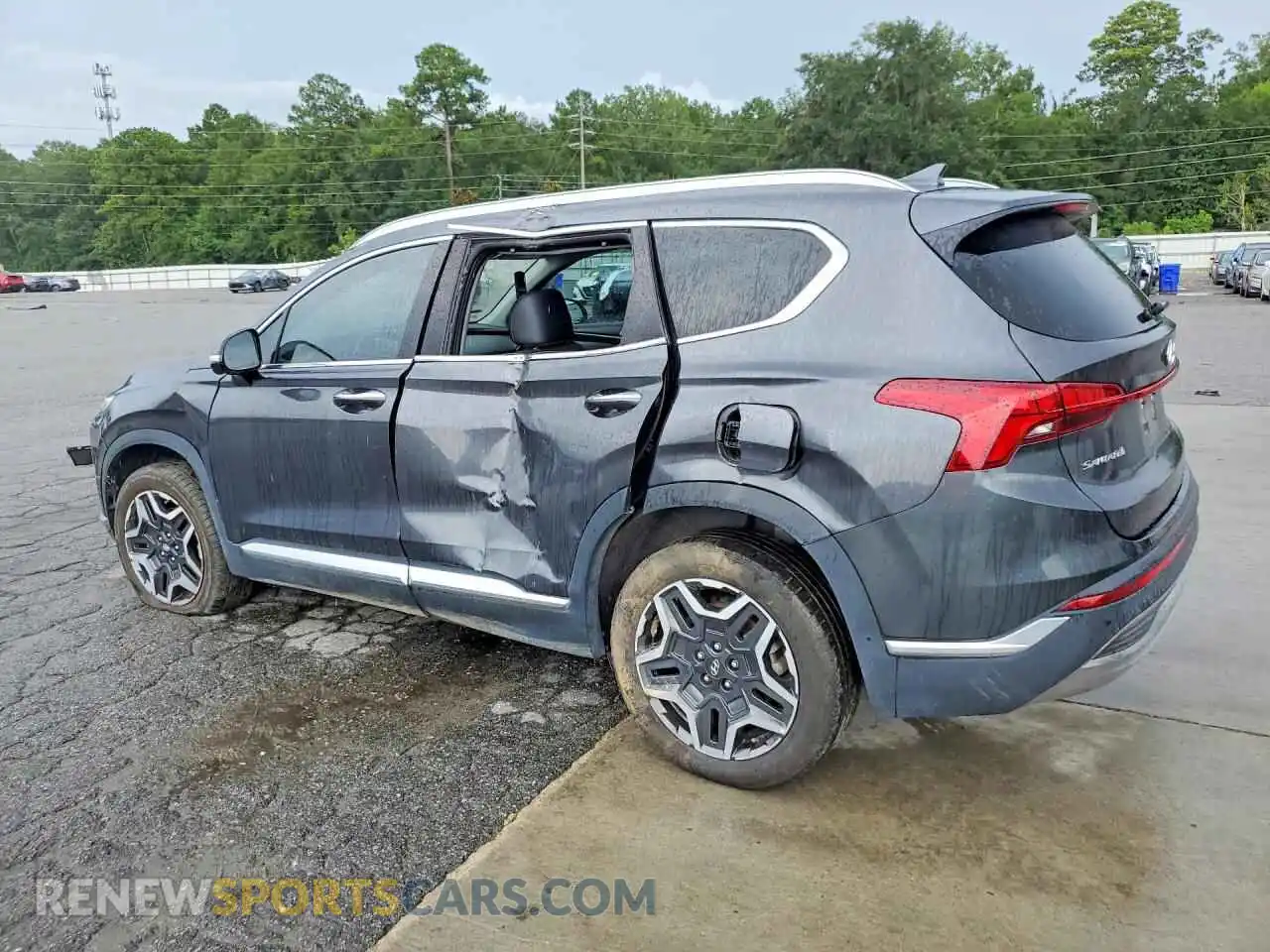 2 fotografías del automóvil dañado 5NMS5DA15PH016293 HYUNDAI SANTA FE 2023