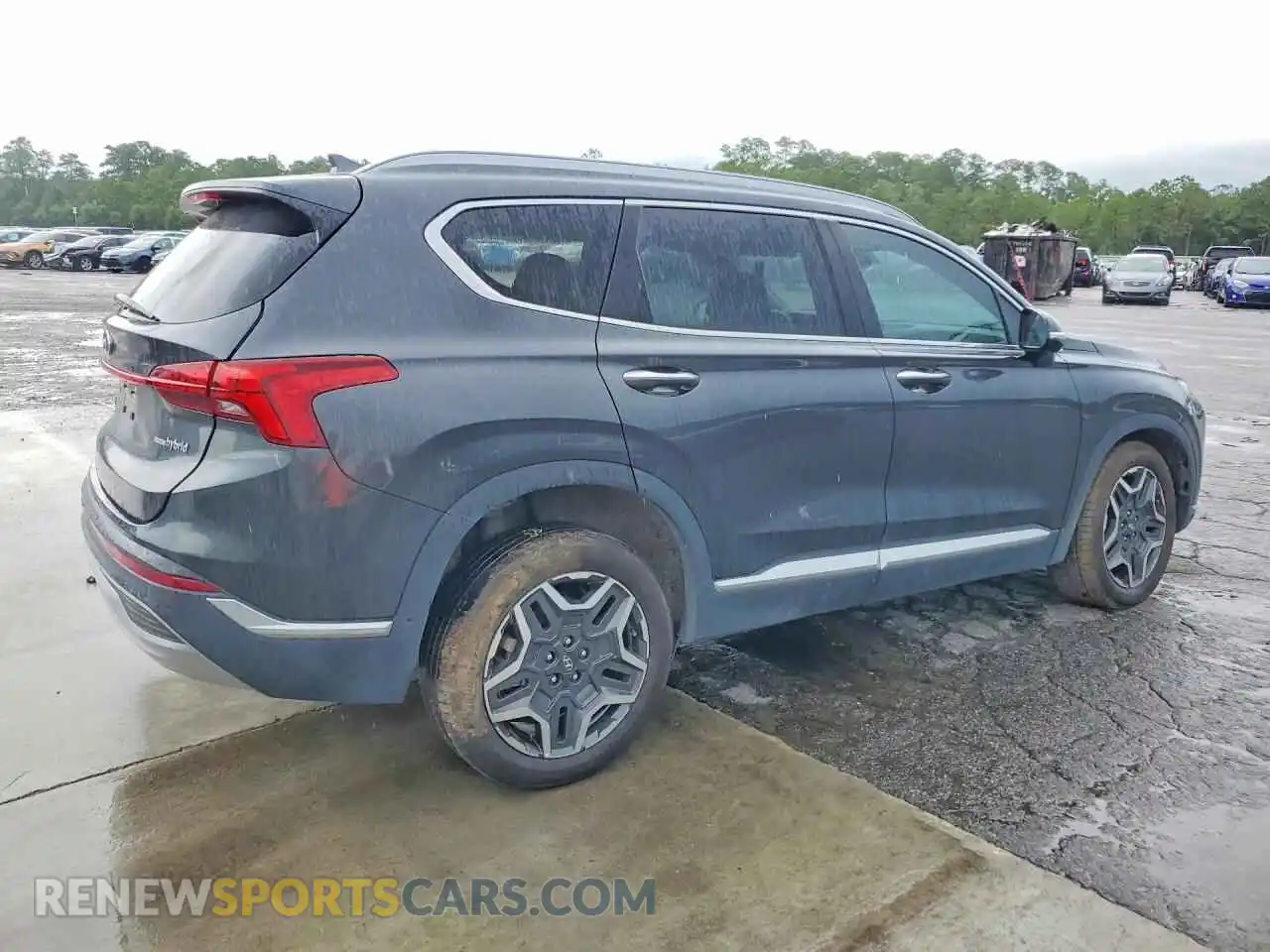 3 fotografías del automóvil dañado 5NMS5DA15PH016293 HYUNDAI SANTA FE 2023