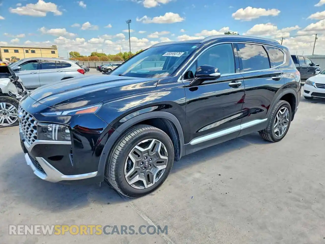 1 Photograph of a damaged car 5NMS5DA17PH005358 HYUNDAI SANTA FE 2023