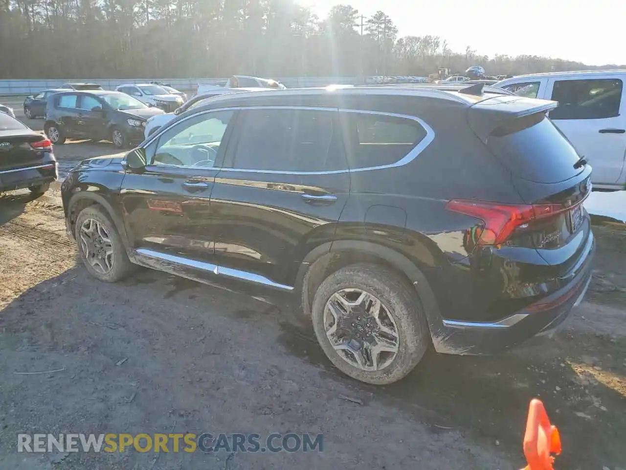 2 Photograph of a damaged car 5NMS5DA1XPH023630 HYUNDAI SANTA FE 2023