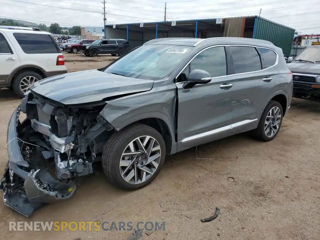 1 fotografías del automóvil dañado 5NMS5DAL0PH592665 HYUNDAI SANTA FE 2023