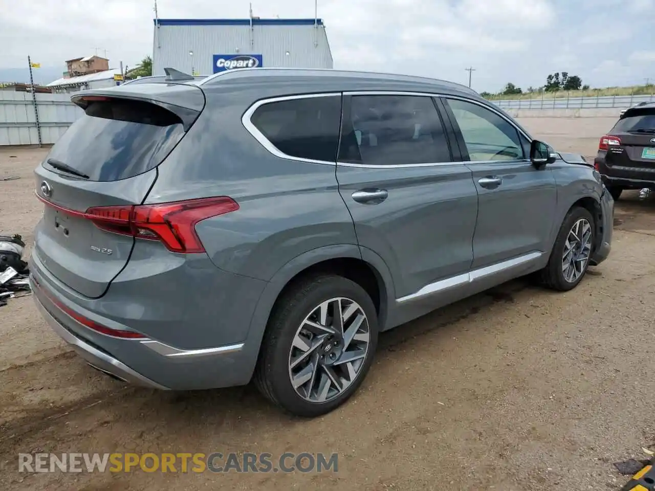 3 fotografías del automóvil dañado 5NMS5DAL0PH592665 HYUNDAI SANTA FE 2023