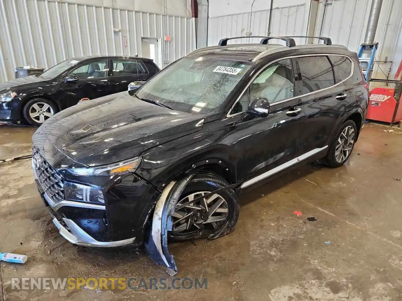 1 Photograph of a damaged car 5NMS5DAL1PH621316 HYUNDAI SANTA FE 2023