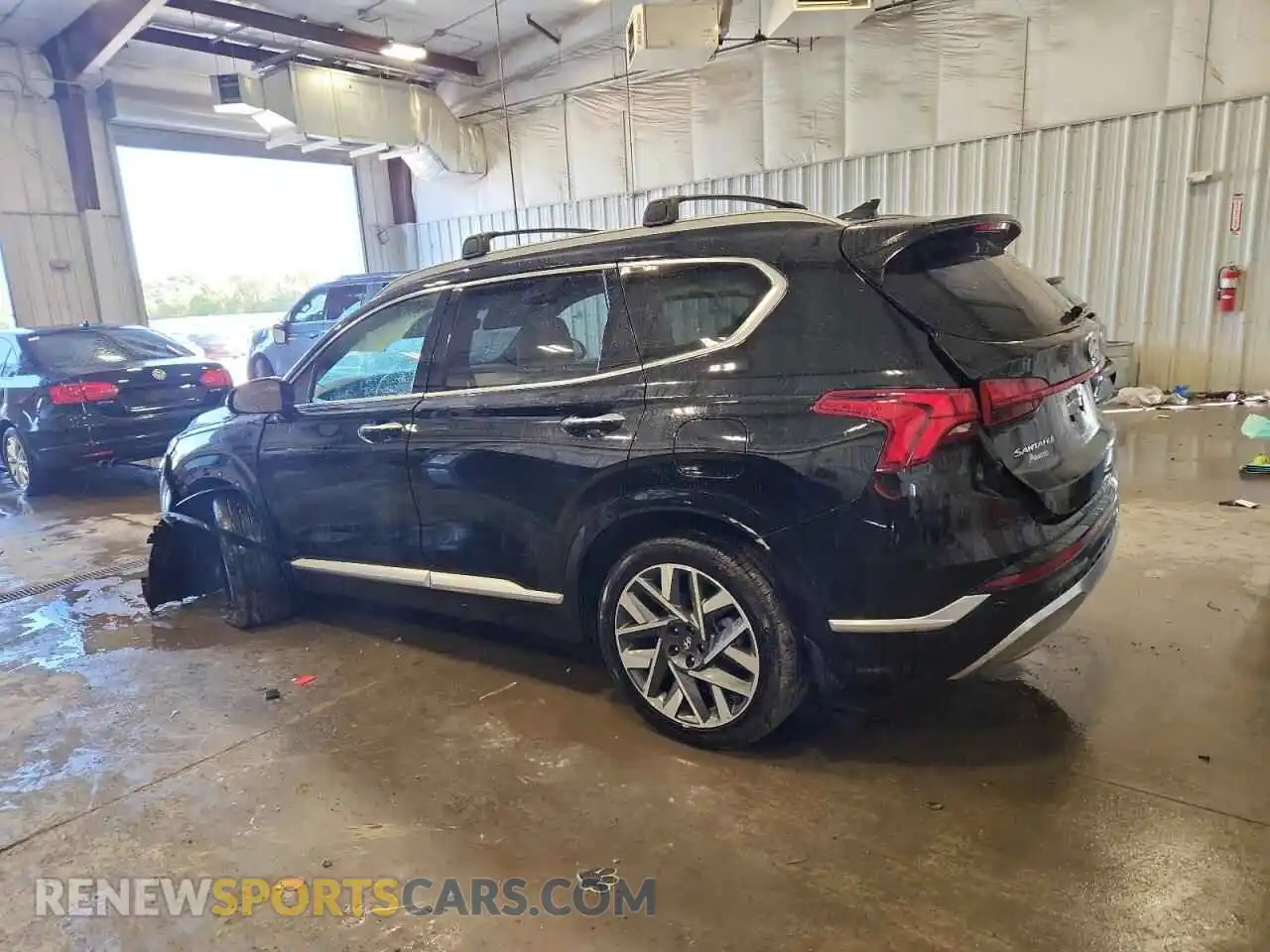 2 Photograph of a damaged car 5NMS5DAL1PH621316 HYUNDAI SANTA FE 2023