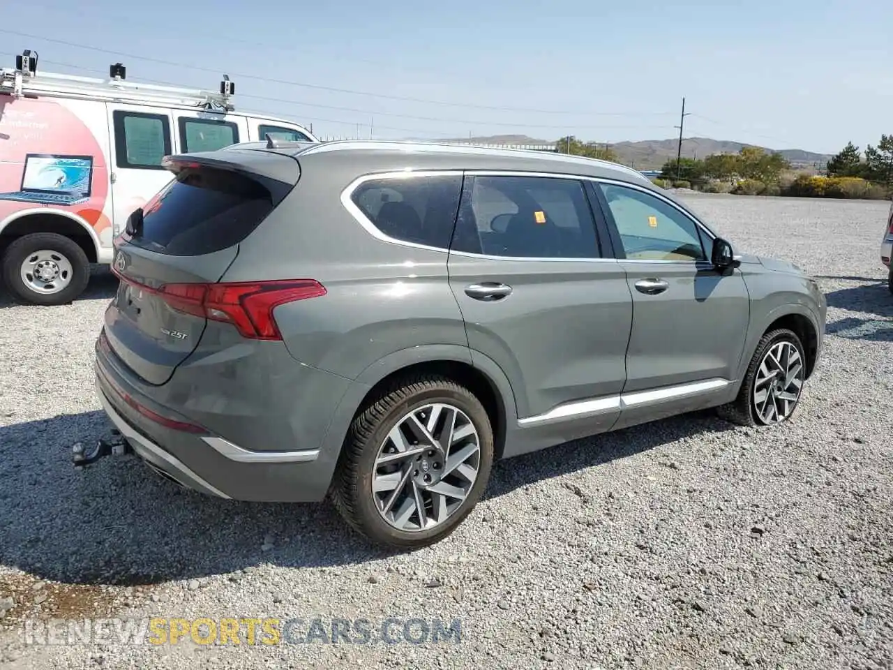 3 Photograph of a damaged car 5NMS5DAL2PH526330 HYUNDAI SANTA FE 2023