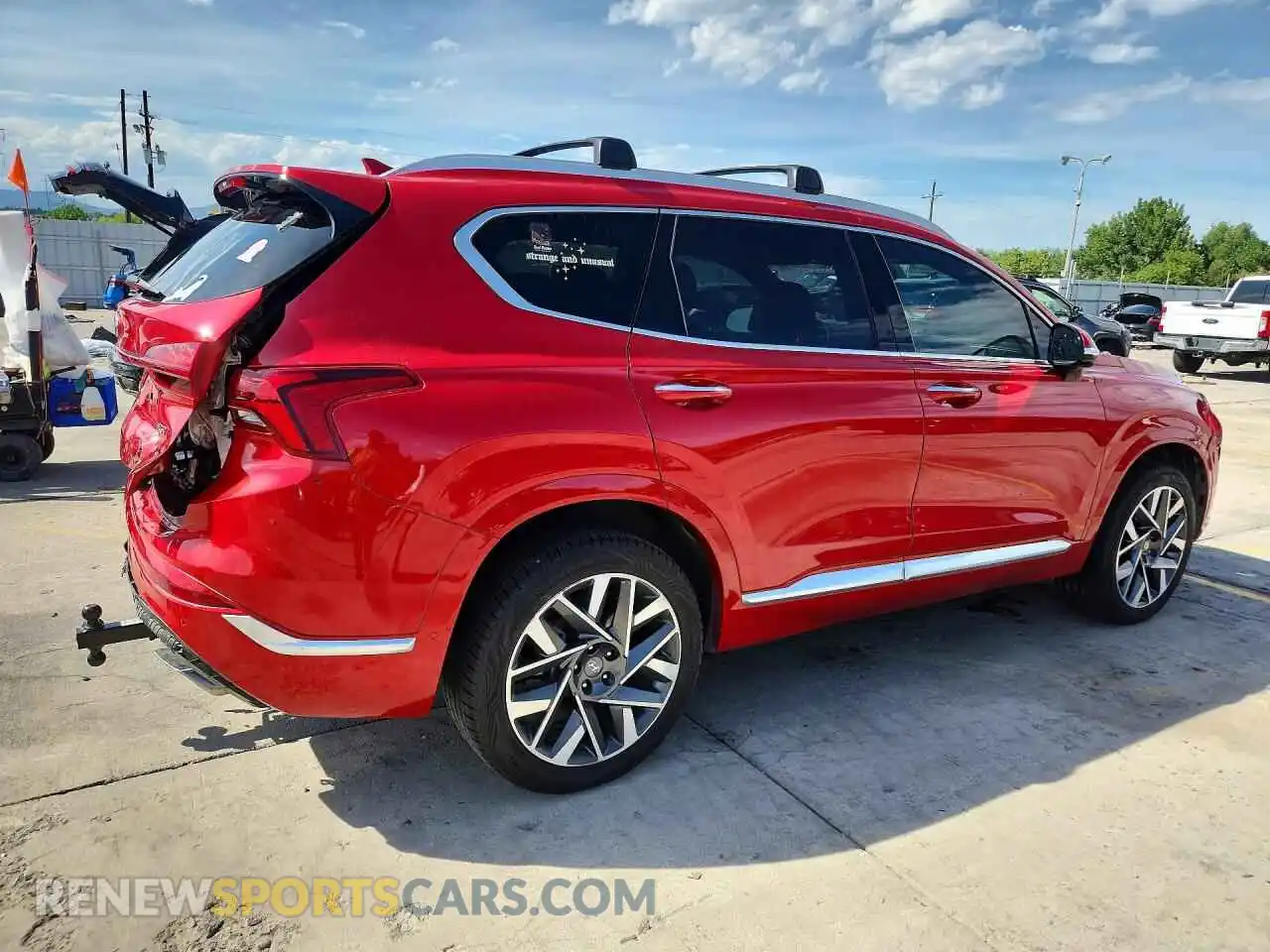 3 Photograph of a damaged car 5NMS5DAL2PH528899 HYUNDAI SANTA FE 2023