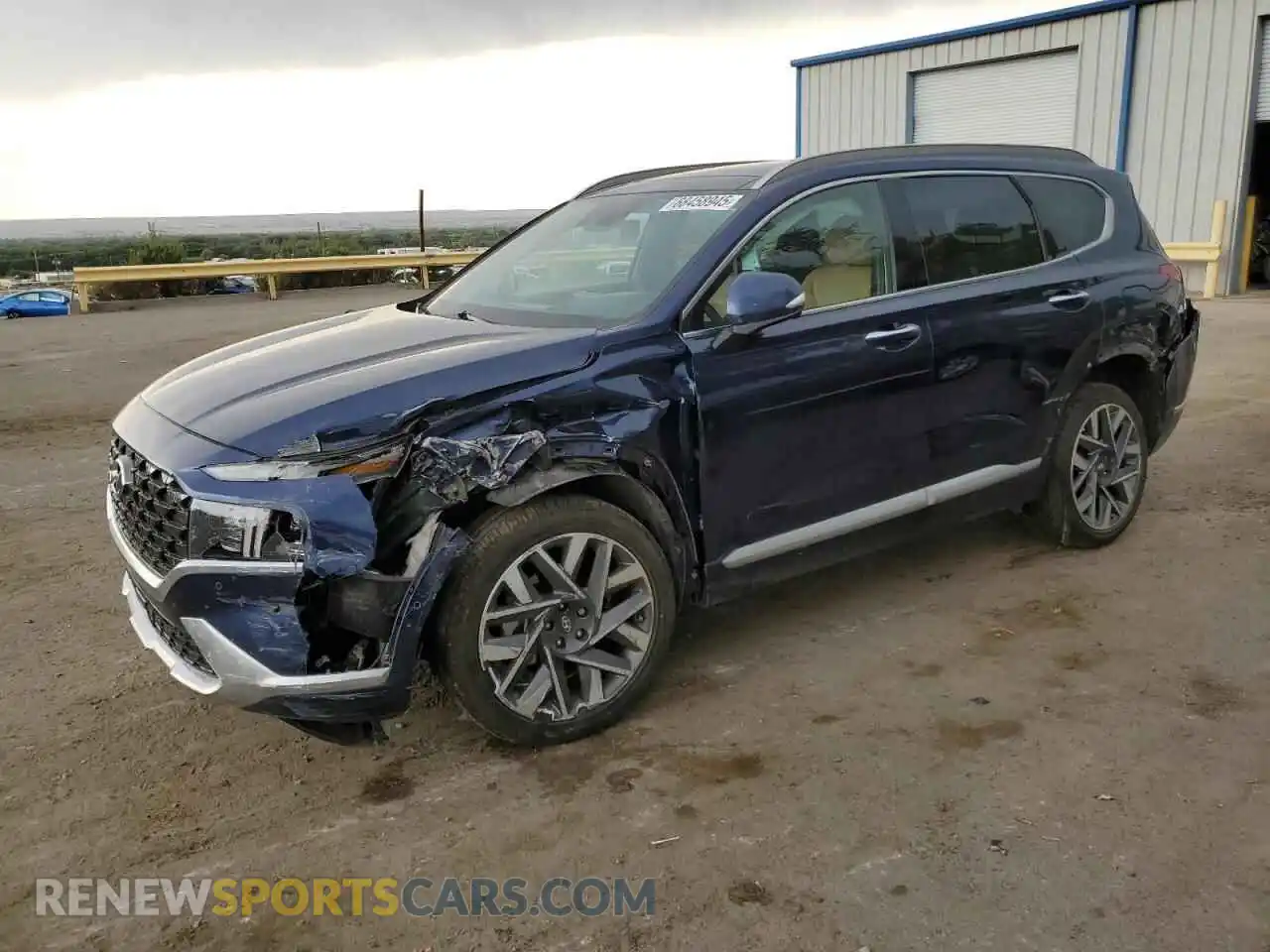 1 Photograph of a damaged car 5NMS5DAL3PH592773 HYUNDAI SANTA FE 2023