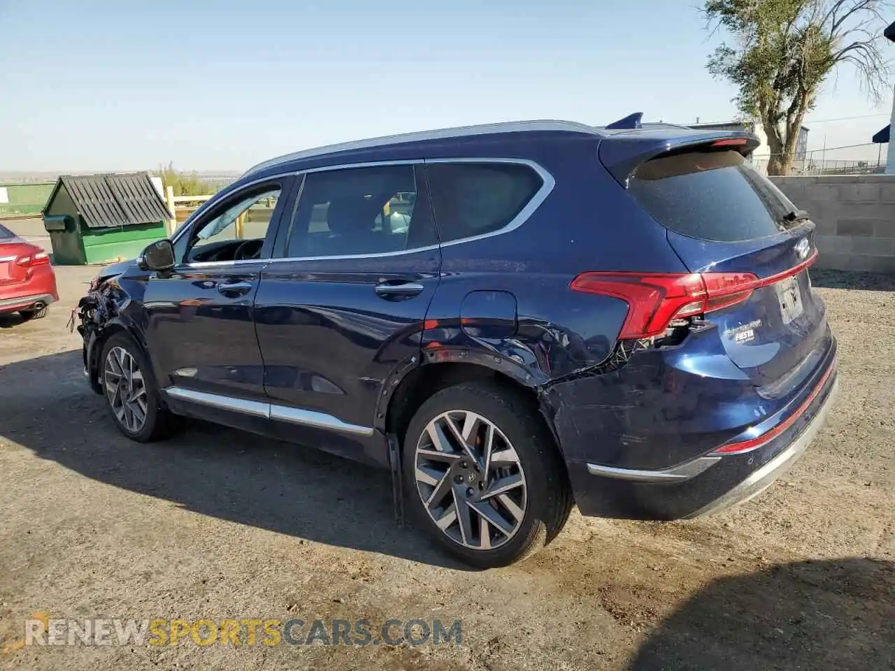 2 Photograph of a damaged car 5NMS5DAL3PH592773 HYUNDAI SANTA FE 2023