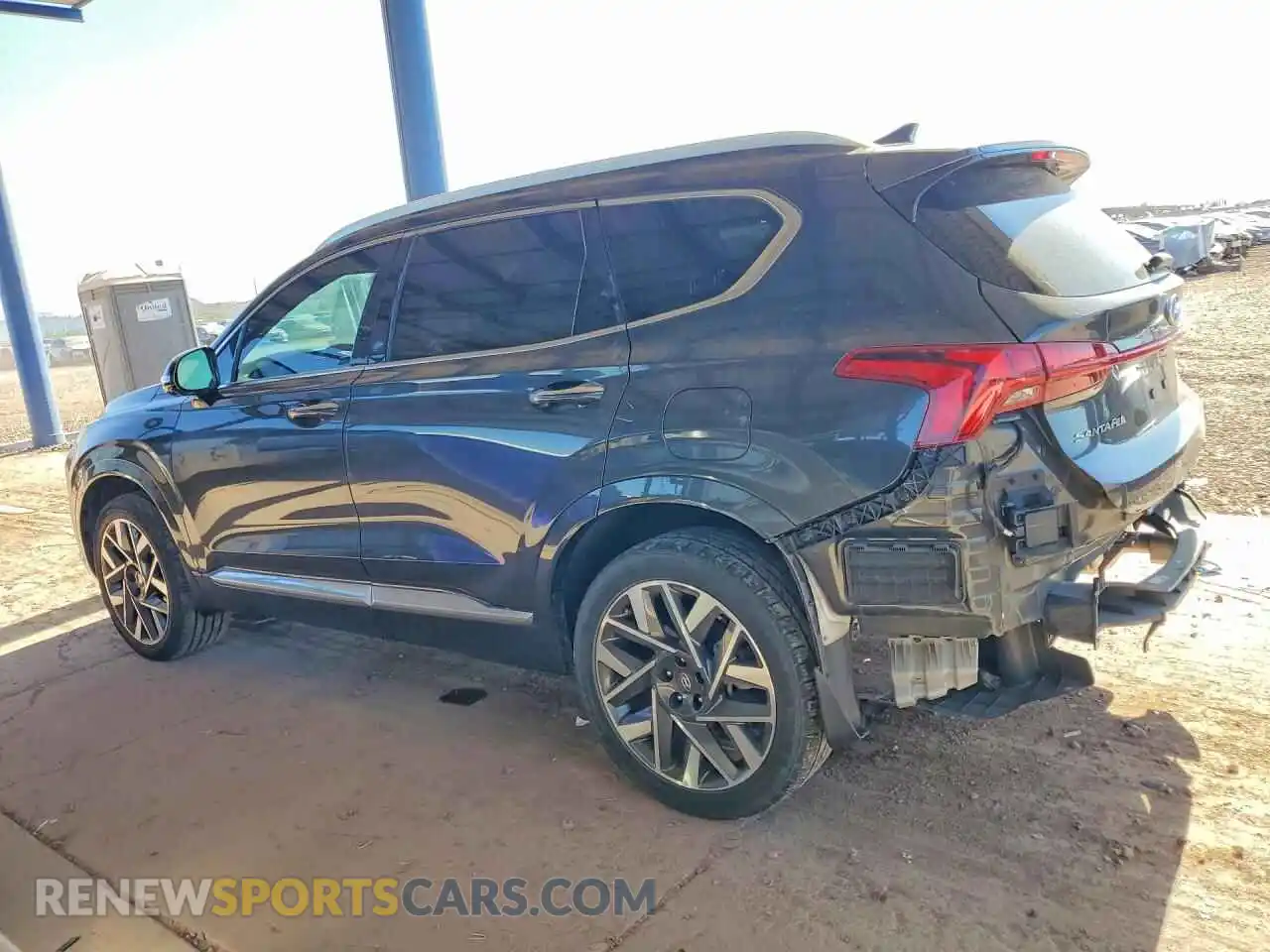 2 Photograph of a damaged car 5NMS5DAL5PH487846 HYUNDAI SANTA FE 2023