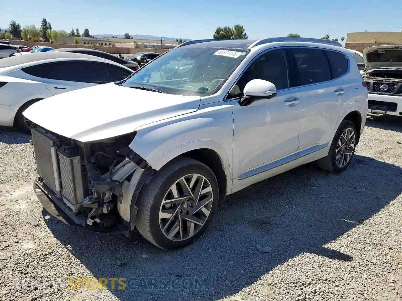 1 Photograph of a damaged car 5NMS5DAL5PH640032 HYUNDAI SANTA FE 2023