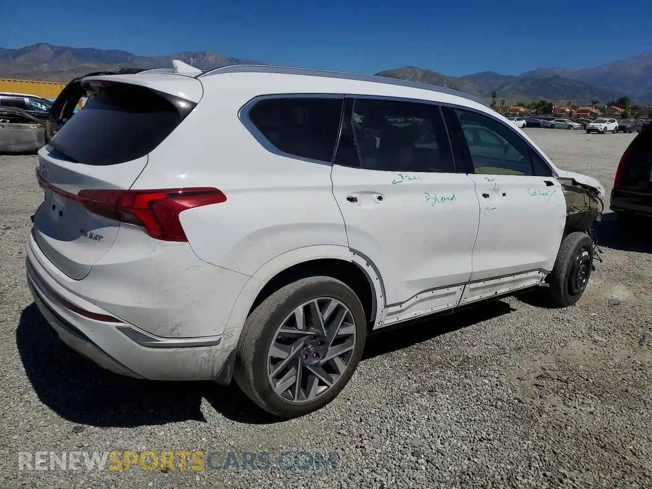 3 Photograph of a damaged car 5NMS5DAL5PH640032 HYUNDAI SANTA FE 2023