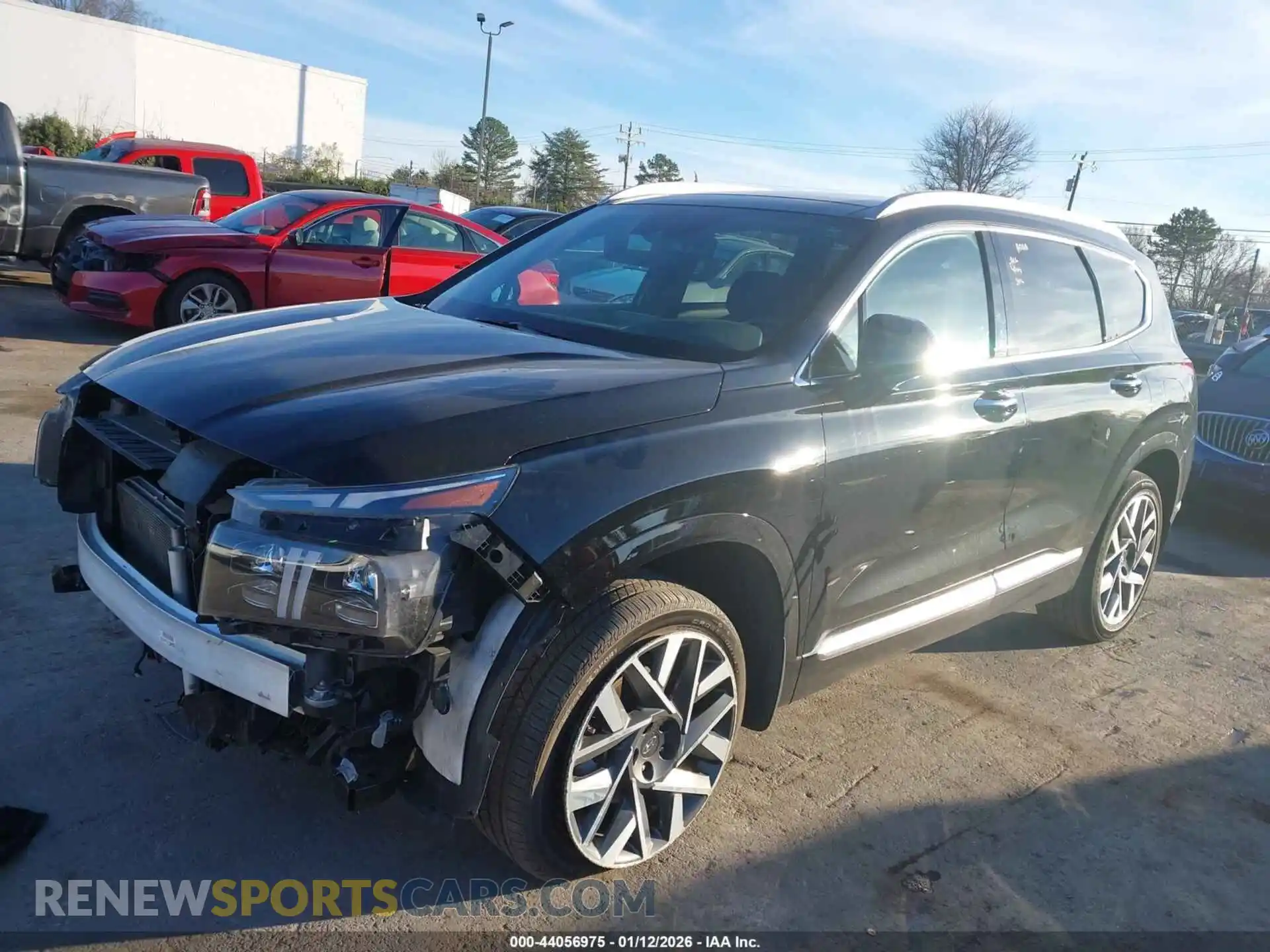 2 Photograph of a damaged car 5NMS5DAL6PH654036 HYUNDAI SANTA FE 2023
