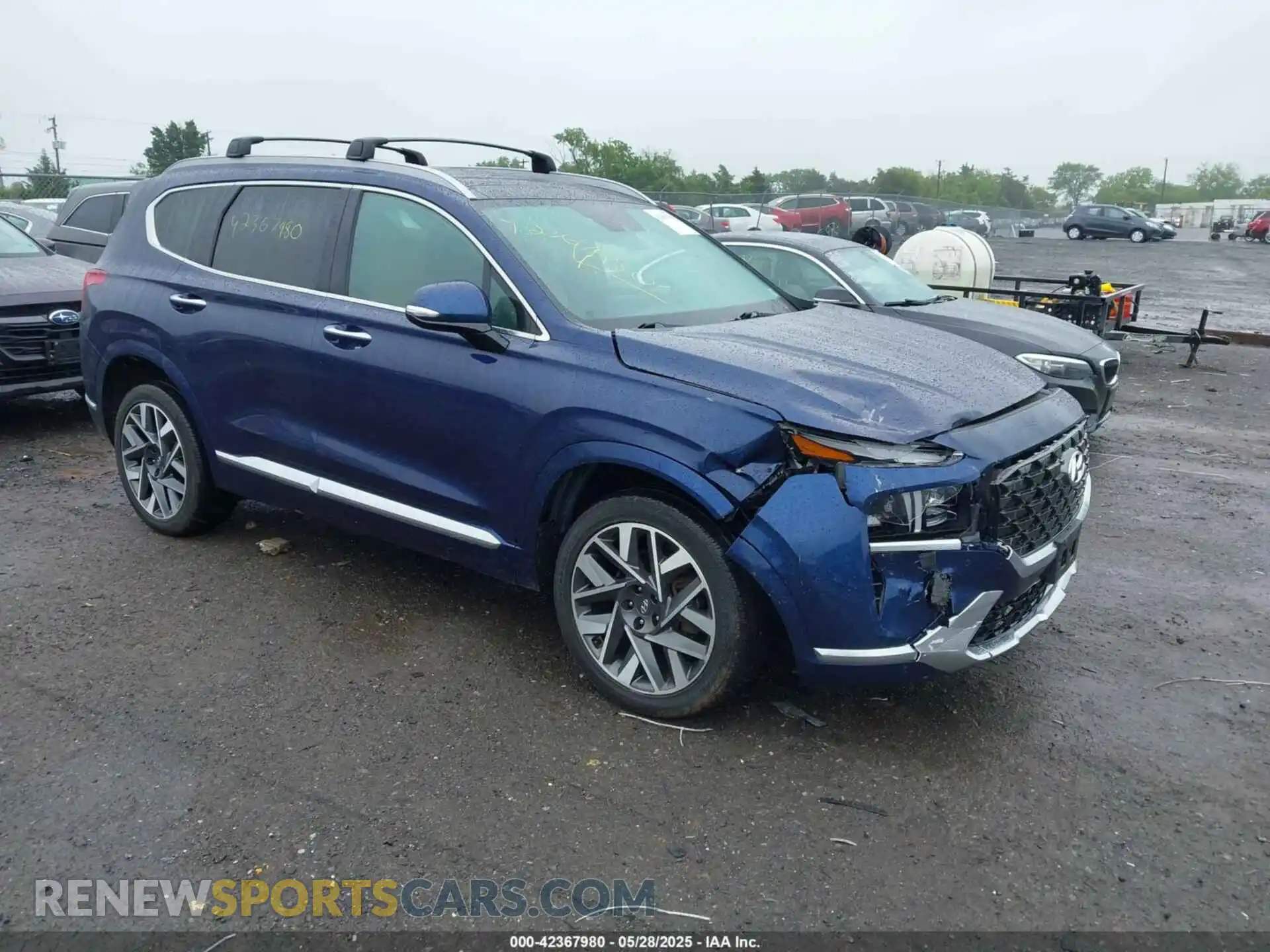 1 Photograph of a damaged car 5NMS5DAL7PH522600 HYUNDAI SANTA FE 2023