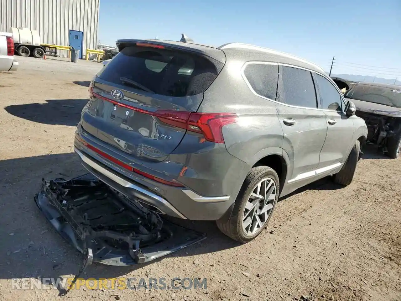 3 Photograph of a damaged car 5NMS5DAL7PH603130 HYUNDAI SANTA FE 2023