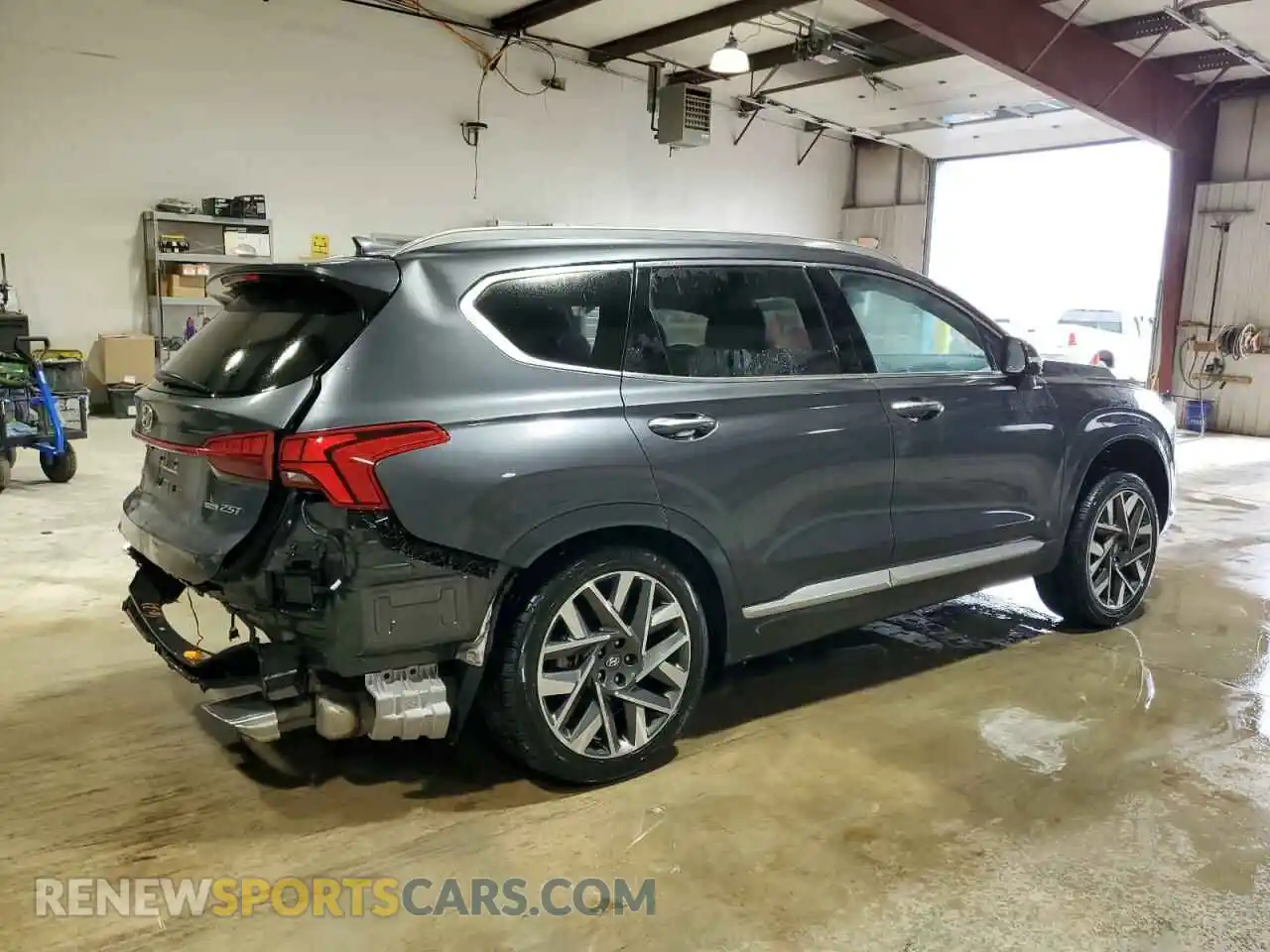 3 Photograph of a damaged car 5NMS5DAL7PH641036 HYUNDAI SANTA FE 2023