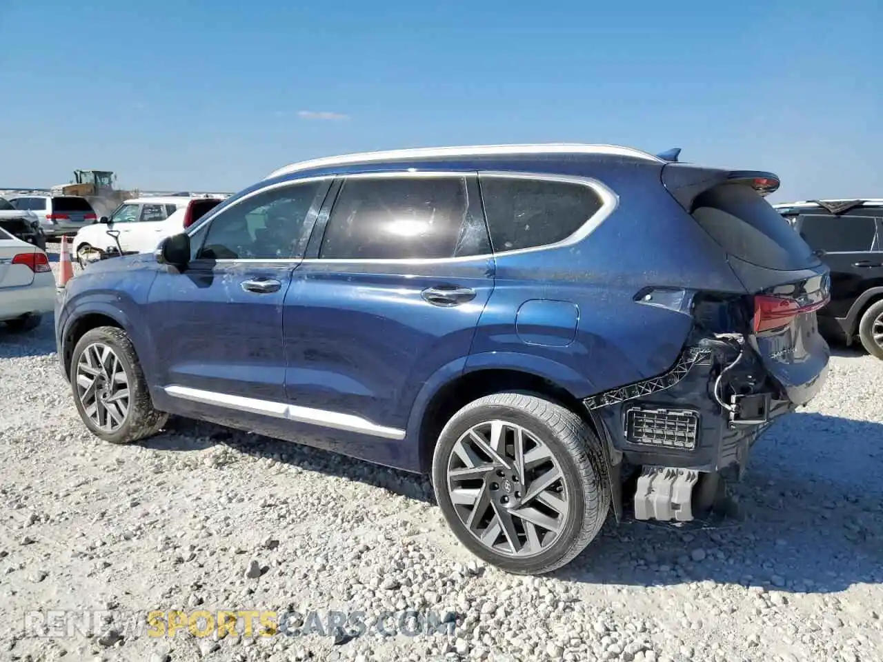 2 Photograph of a damaged car 5NMS5DAL8PH482740 HYUNDAI SANTA FE 2023