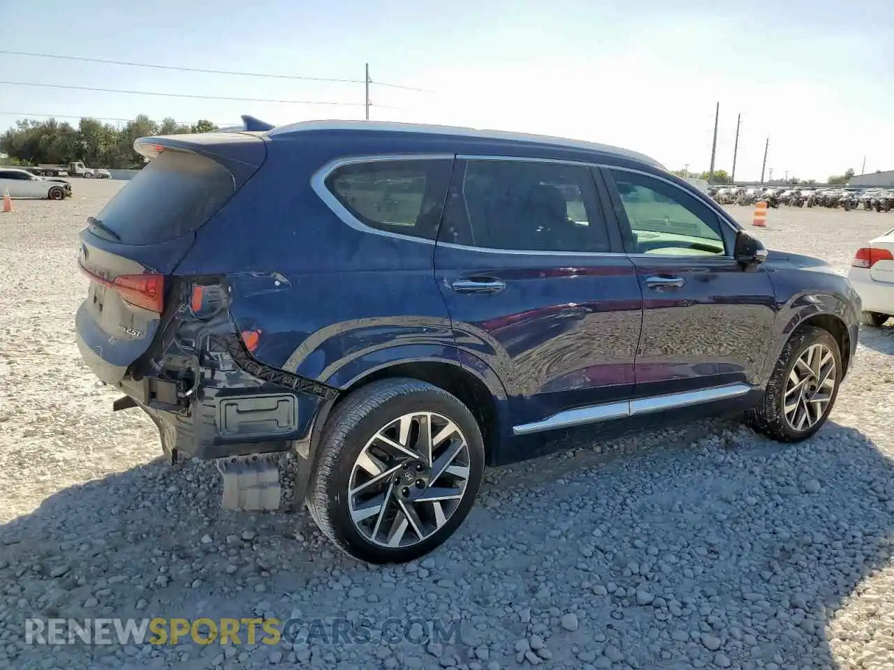 3 Photograph of a damaged car 5NMS5DAL8PH482740 HYUNDAI SANTA FE 2023