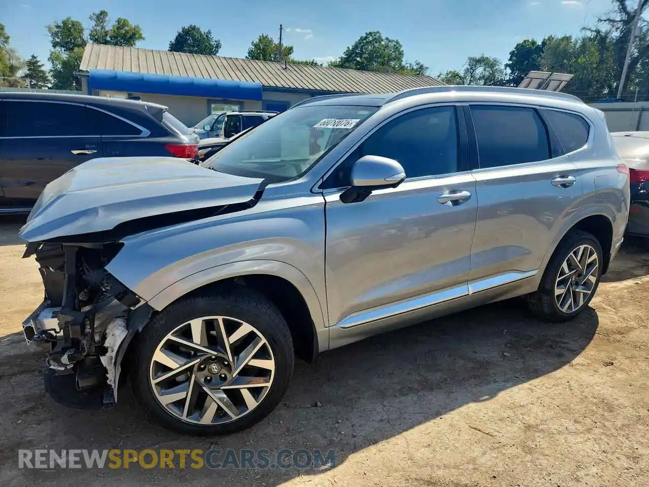 1 Photograph of a damaged car 5NMS5DAL8PH516921 HYUNDAI SANTA FE 2023