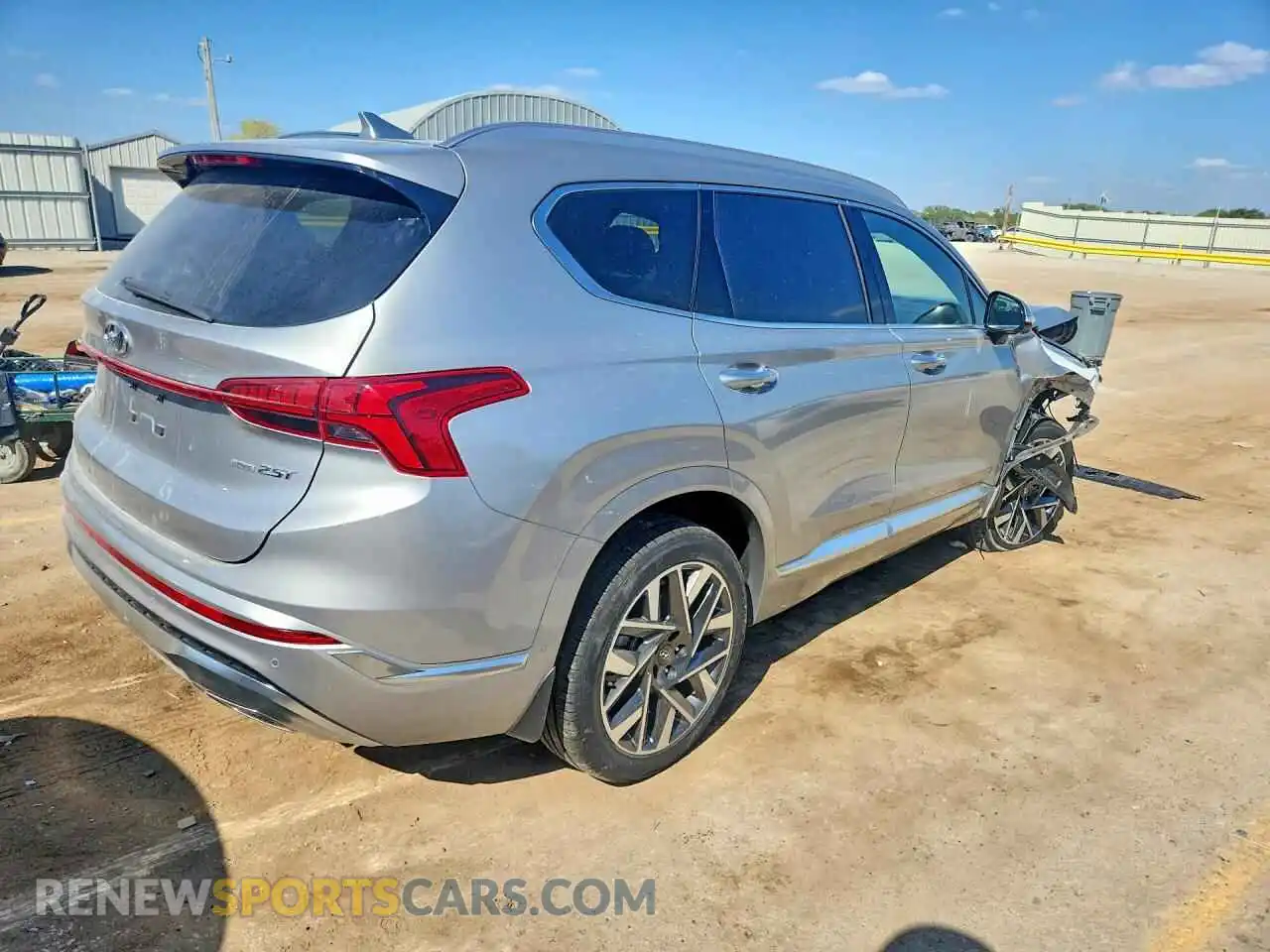 3 Photograph of a damaged car 5NMS5DAL8PH516921 HYUNDAI SANTA FE 2023