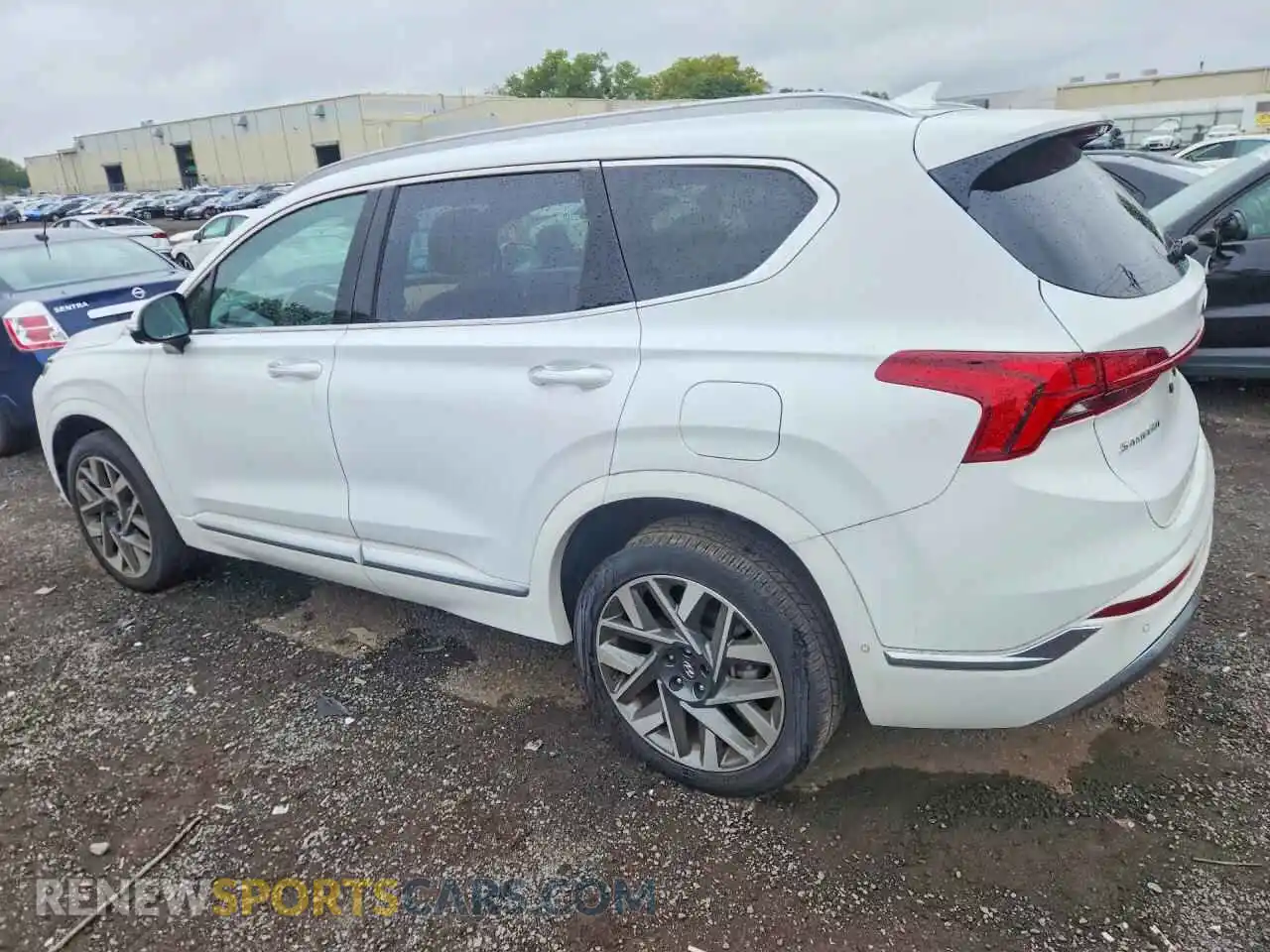 2 fotografías del automóvil dañado 5NMS5DAL8PH638016 HYUNDAI SANTA FE 2023