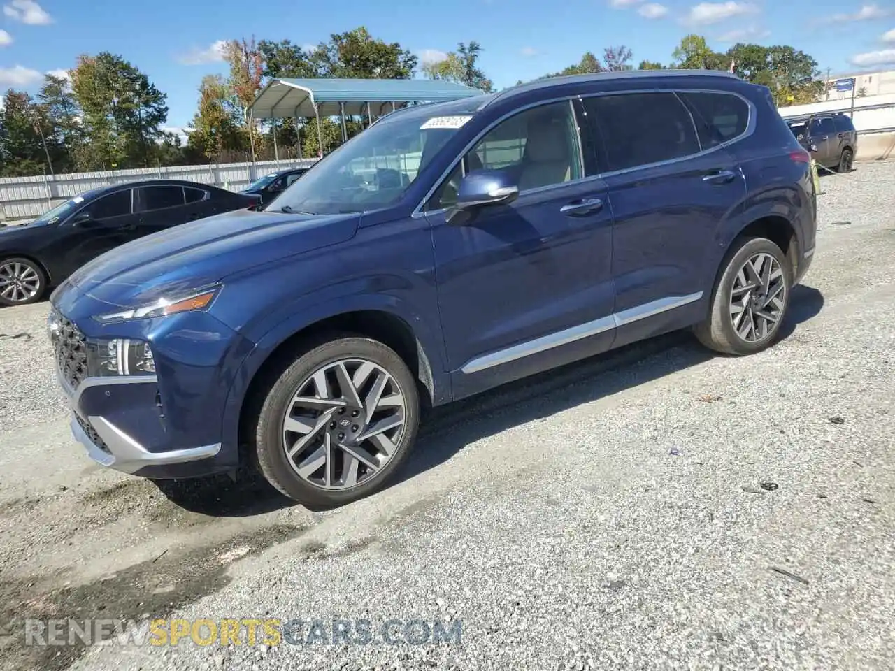 1 Photograph of a damaged car 5NMS5DAL9PH490779 HYUNDAI SANTA FE 2023