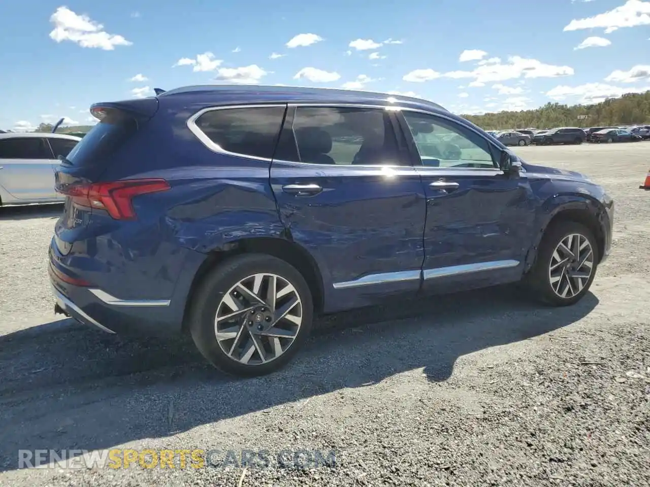 3 Photograph of a damaged car 5NMS5DAL9PH490779 HYUNDAI SANTA FE 2023
