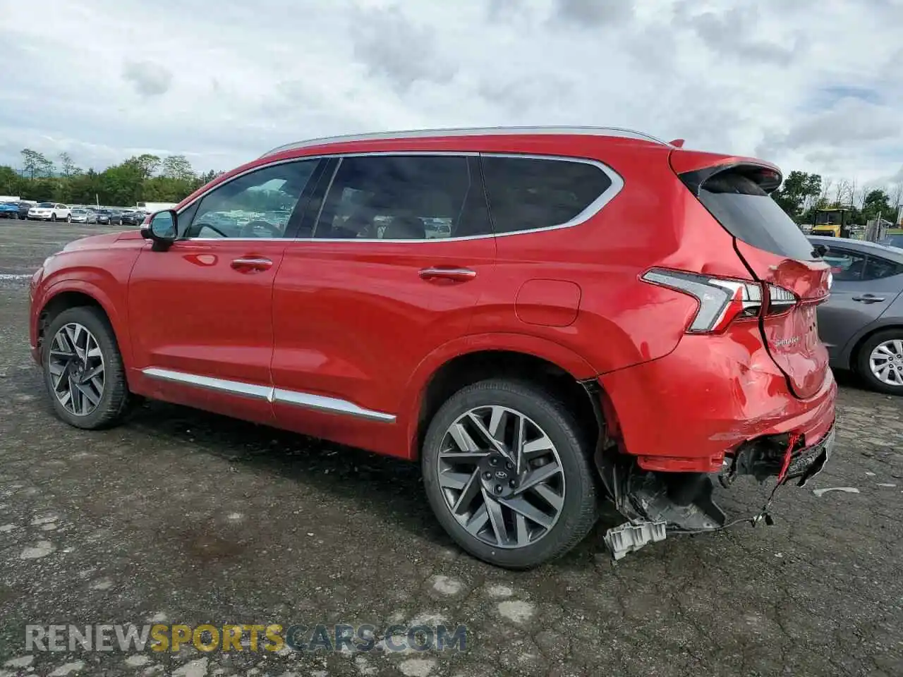 2 Photograph of a damaged car 5NMS5DAL9PH516443 HYUNDAI SANTA FE 2023
