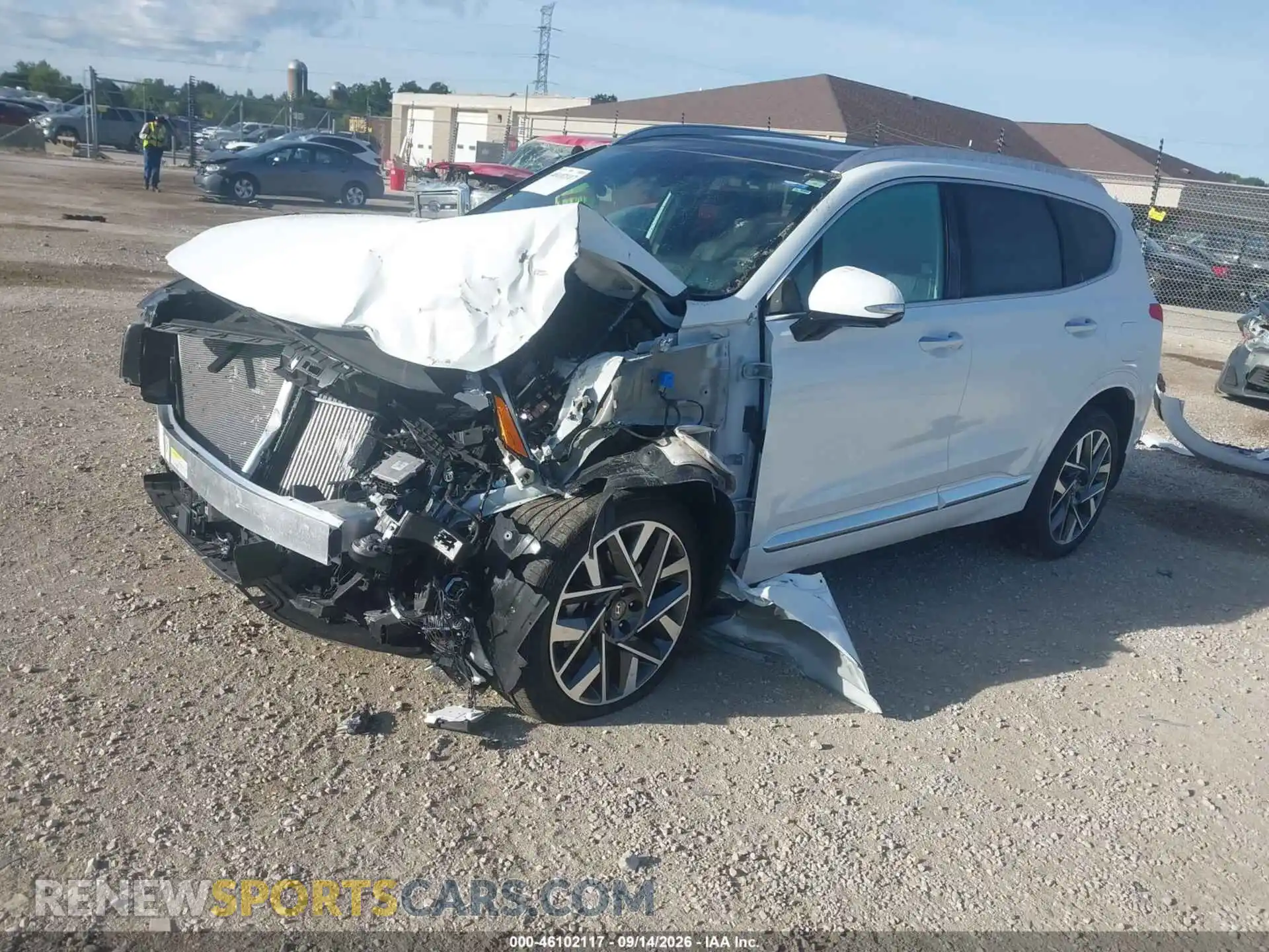 2 Photograph of a damaged car 5NMS5DAL9PH619152 HYUNDAI SANTA FE 2023