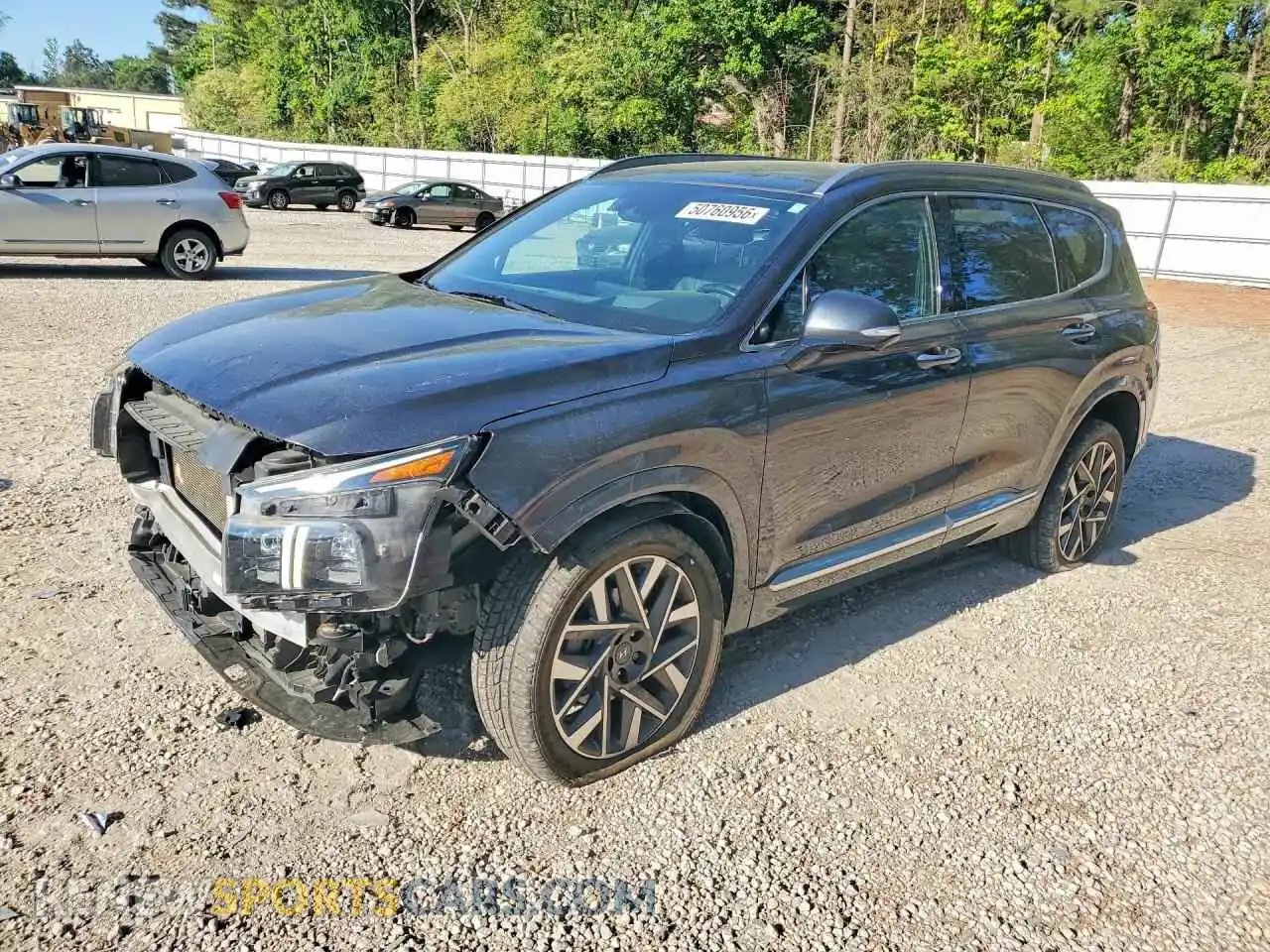1 Photograph of a damaged car 5NMS5DALXPH484182 HYUNDAI SANTA FE 2023