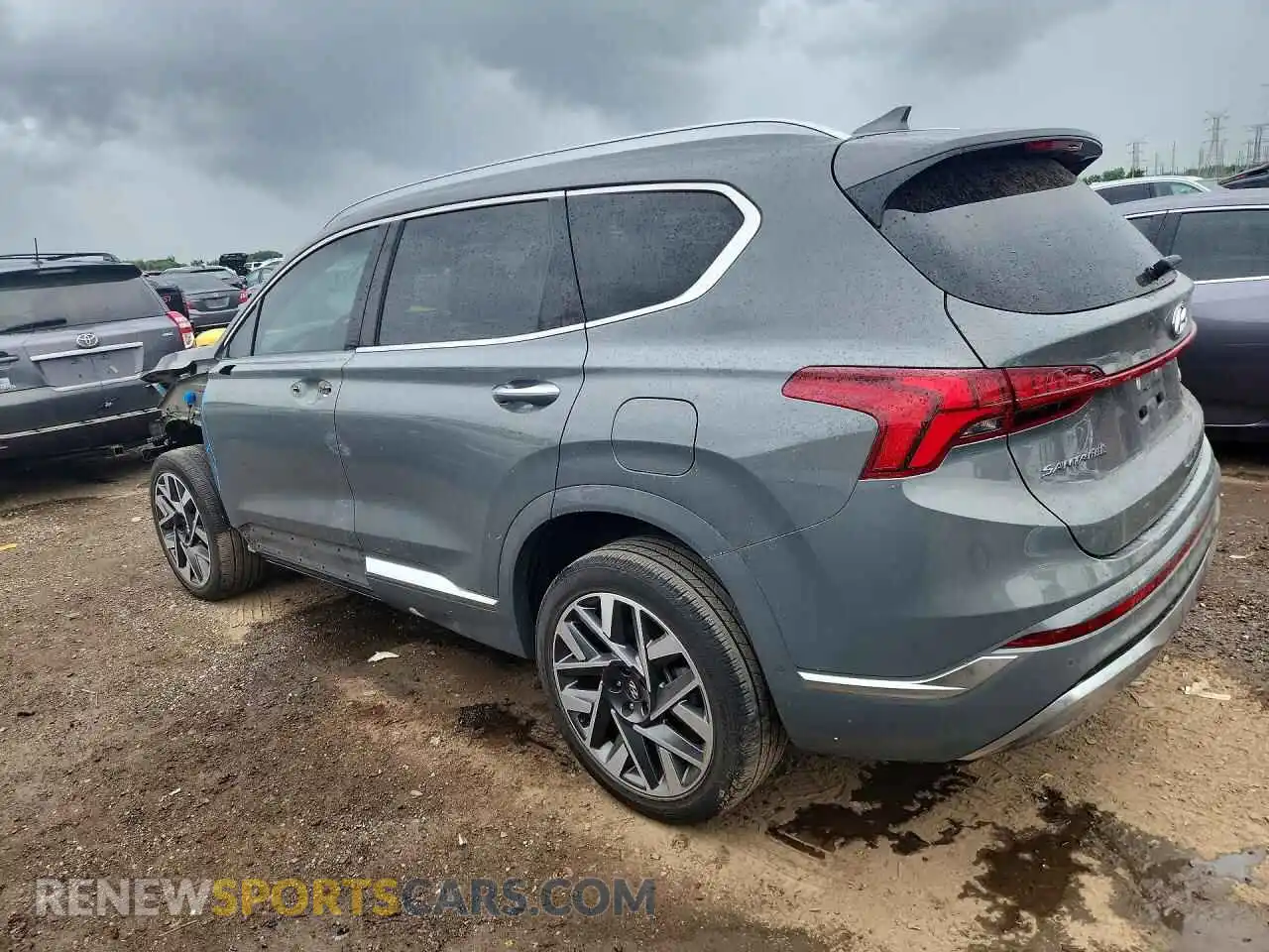 2 Photograph of a damaged car 5NMS5DALXPH488054 HYUNDAI SANTA FE 2023