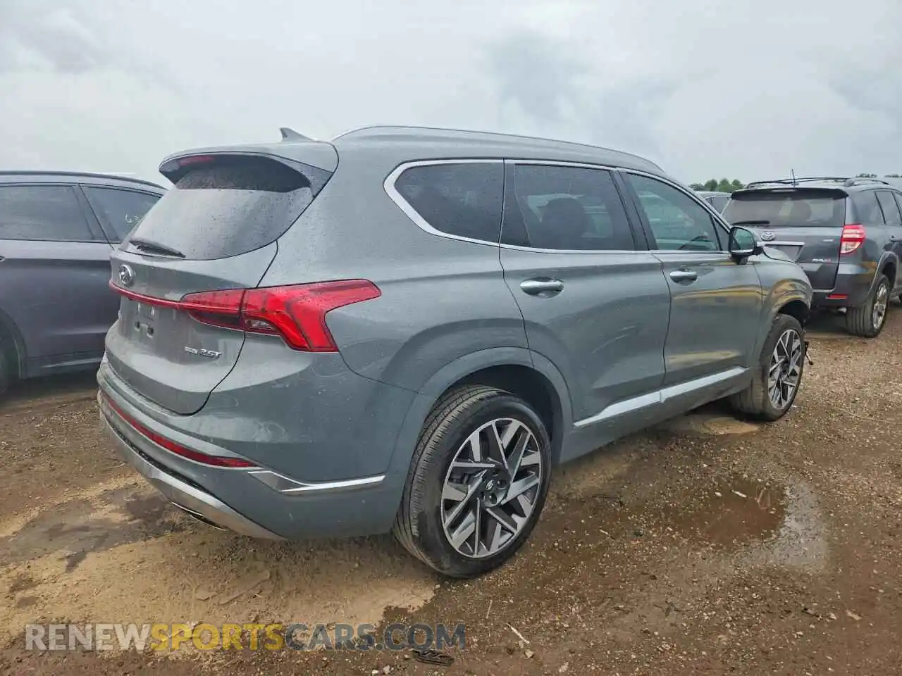 3 Photograph of a damaged car 5NMS5DALXPH488054 HYUNDAI SANTA FE 2023