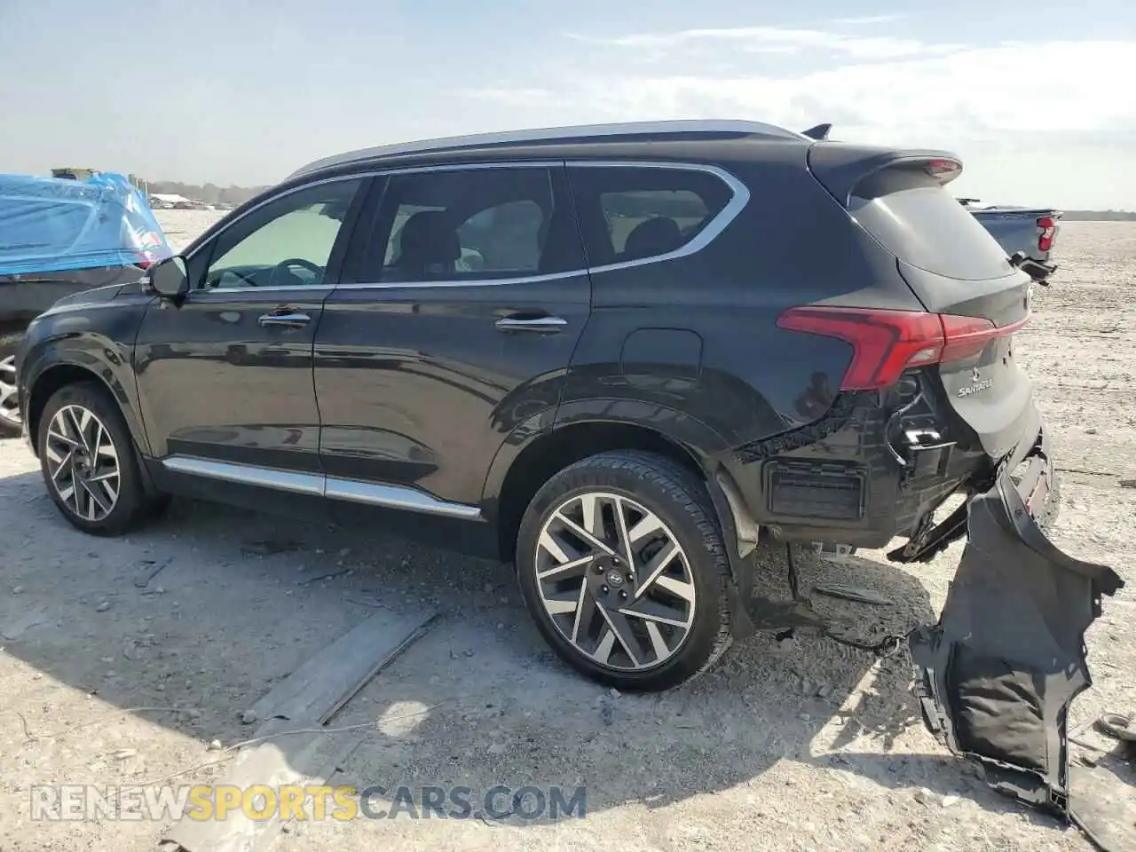 2 Photograph of a damaged car 5NMS5DALXPH499586 HYUNDAI SANTA FE 2023