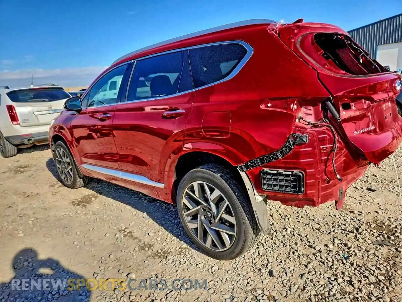 2 Photograph of a damaged car 5NMS5DALXPH506942 HYUNDAI SANTA FE 2023