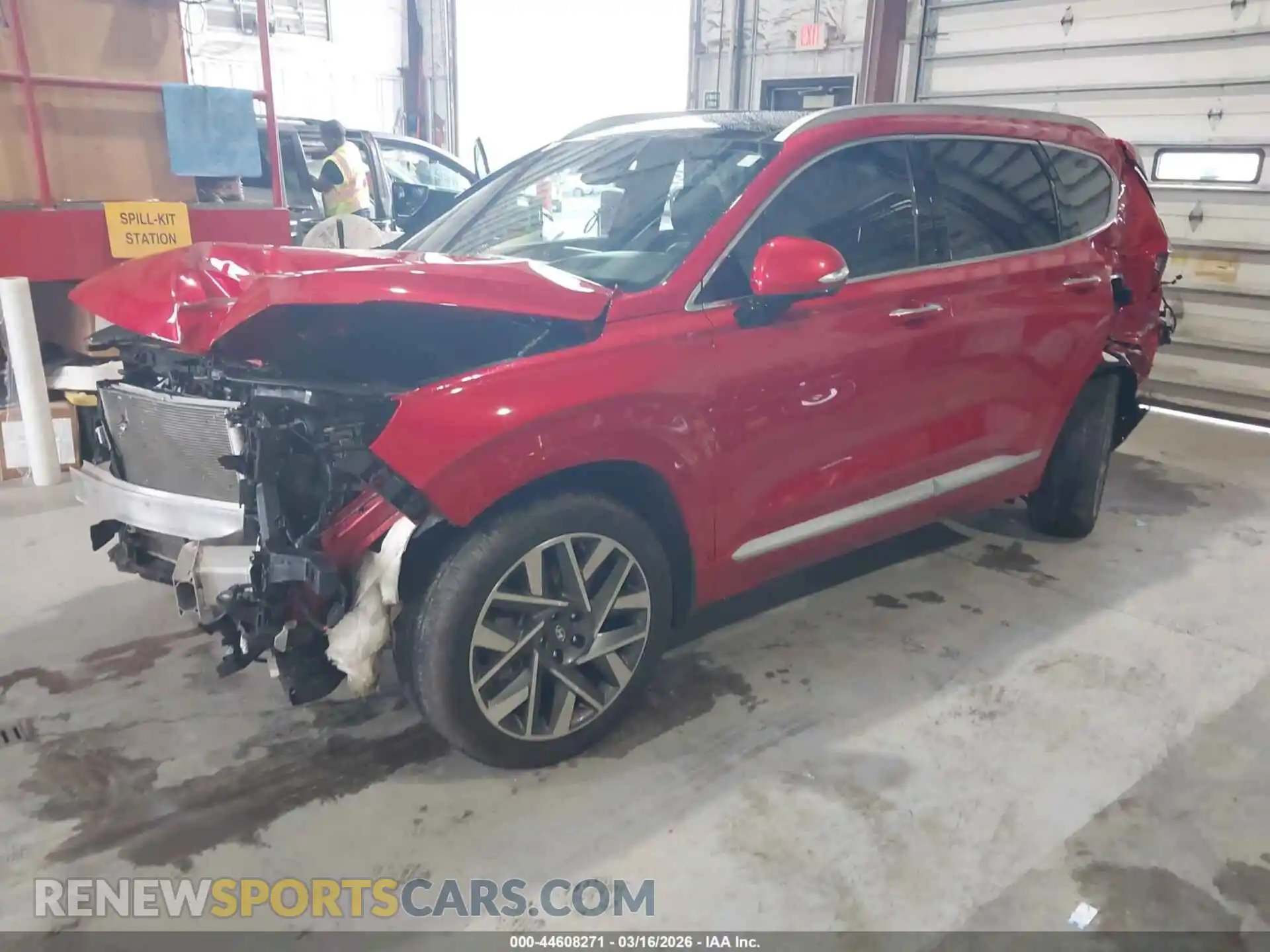 2 Photograph of a damaged car 5NMS5DALXPH556515 HYUNDAI SANTA FE 2023