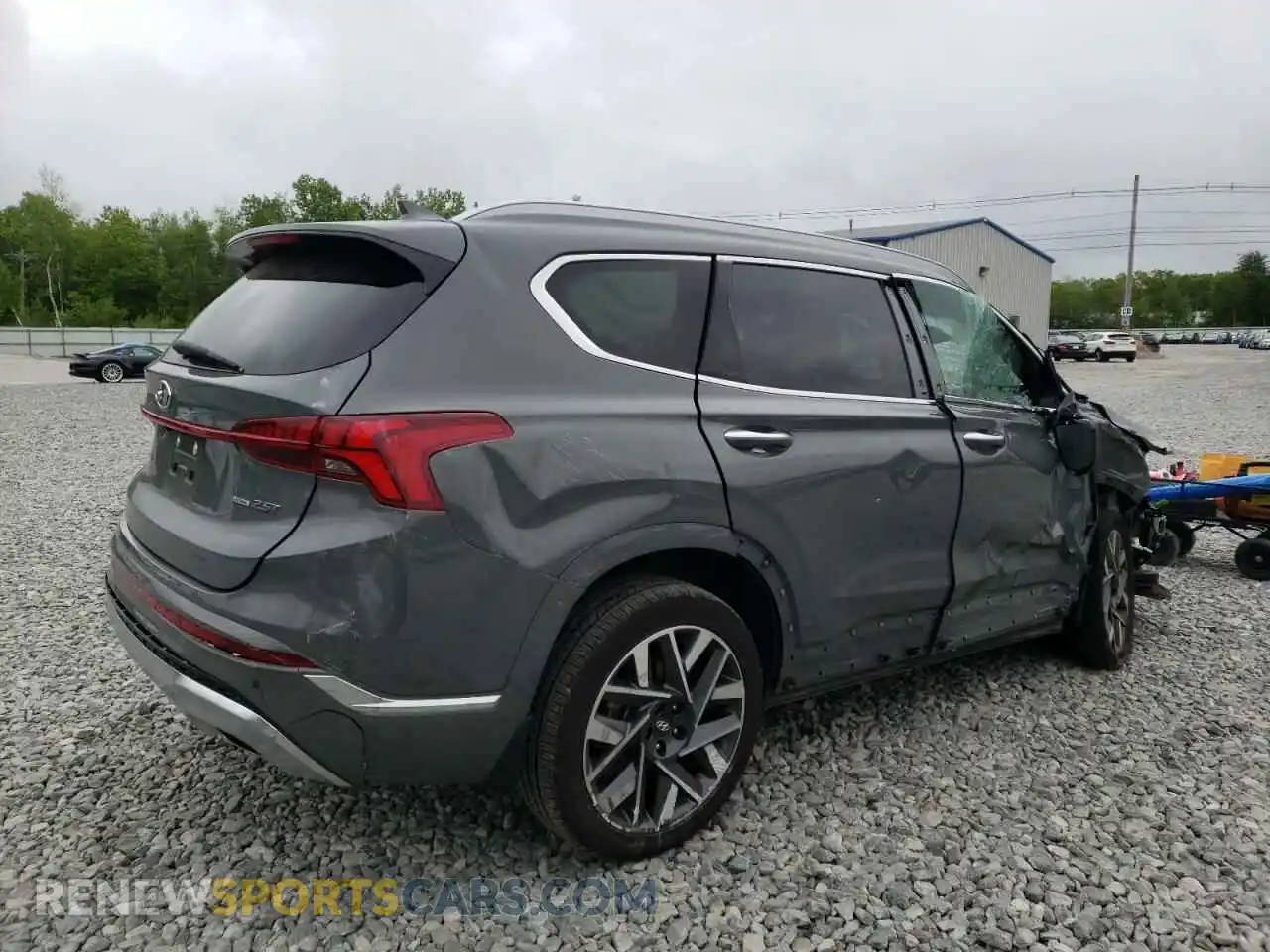 3 Фотография поврежденного автомобиля 5NMS5DALXPH630368 HYUNDAI SANTA FE 2023