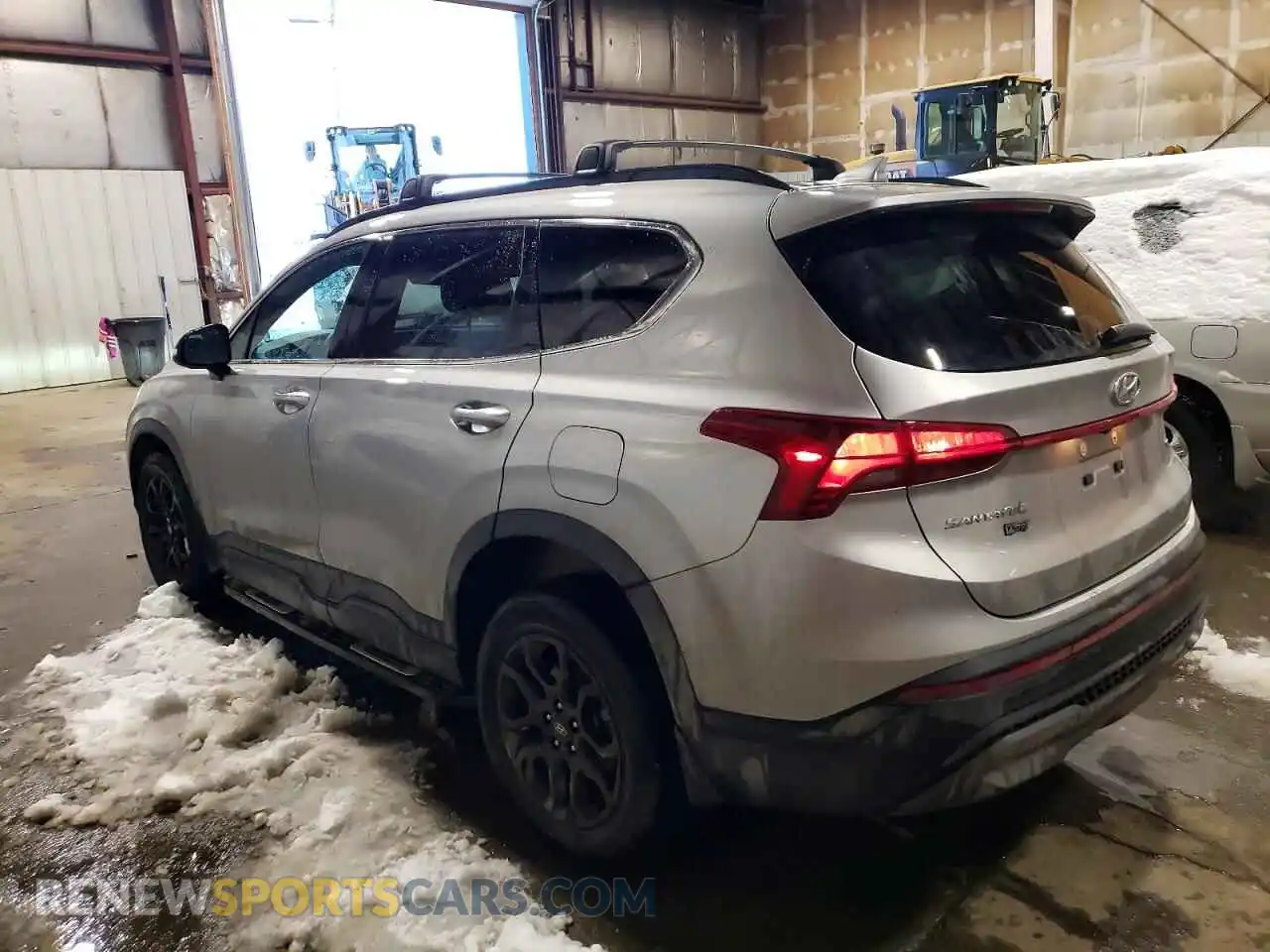 2 fotografías del automóvil dañado 5NMS6DAJ4PH603100 HYUNDAI SANTA FE 2023