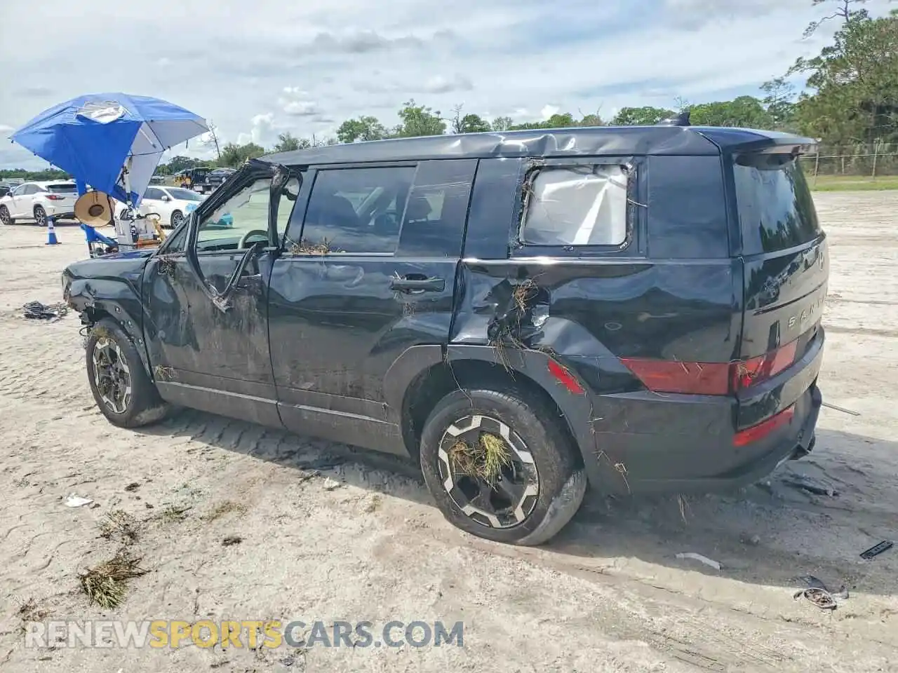 2 Photograph of a damaged car 5NMP14GL5RH046147 HYUNDAI SANTA FE 2024