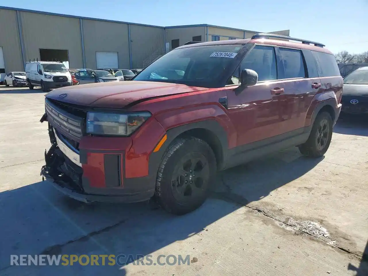 1 Photograph of a damaged car 5NMP3DGL5RH044313 HYUNDAI SANTA FE 2024