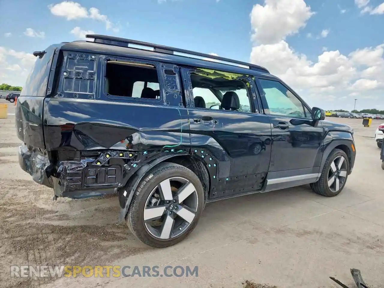 3 Photograph of a damaged car 5NMP44GL5RH001037 HYUNDAI SANTA FE 2024