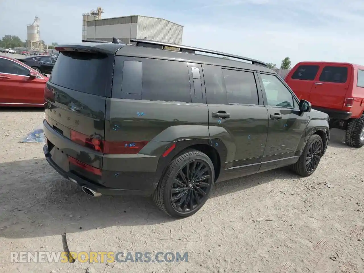 3 Photograph of a damaged car 5NMP5DGL5RH043883 HYUNDAI SANTA FE 2024