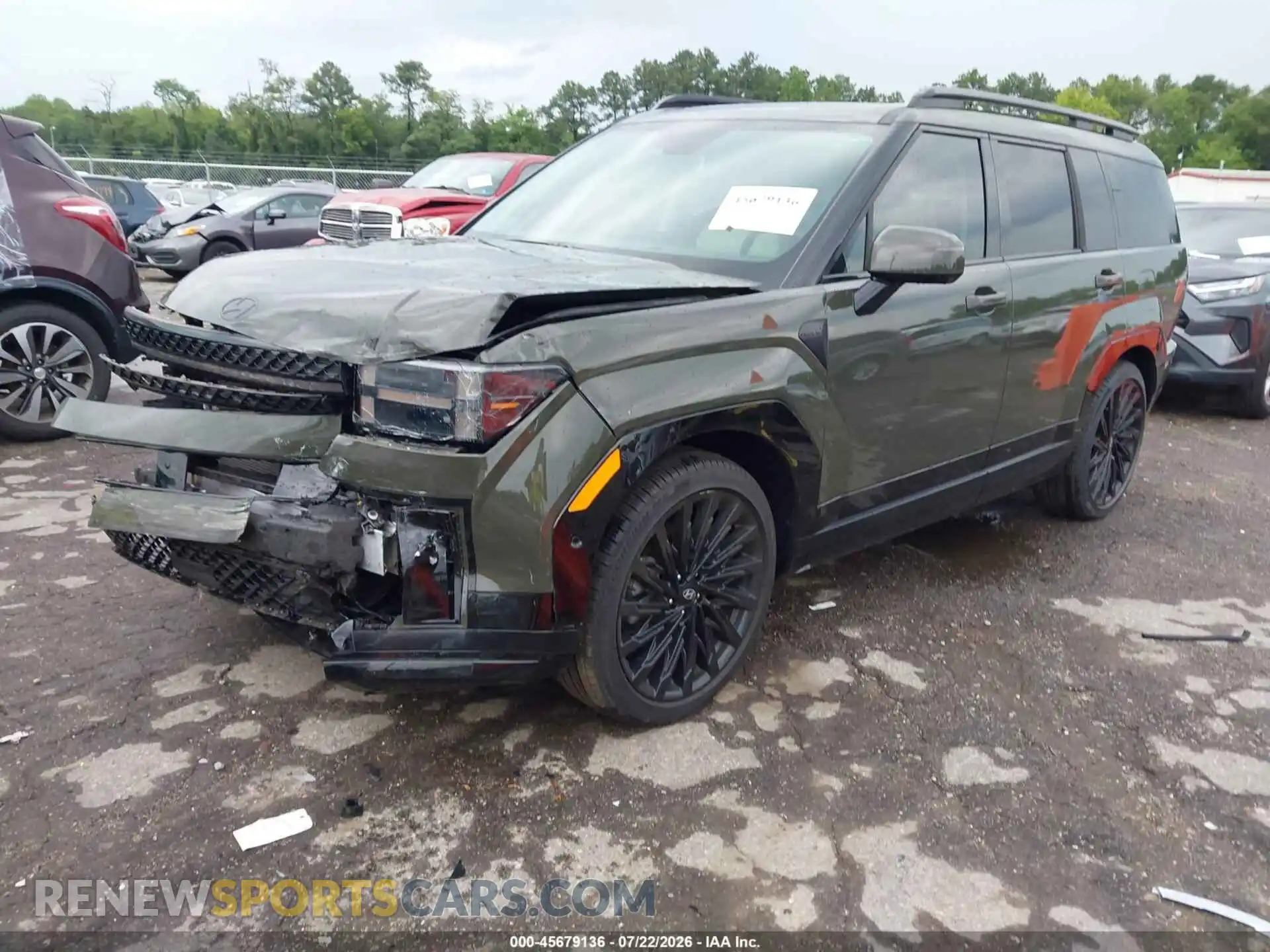 2 Photograph of a damaged car 5NMP5DGL8RH044381 HYUNDAI SANTA FE 2024