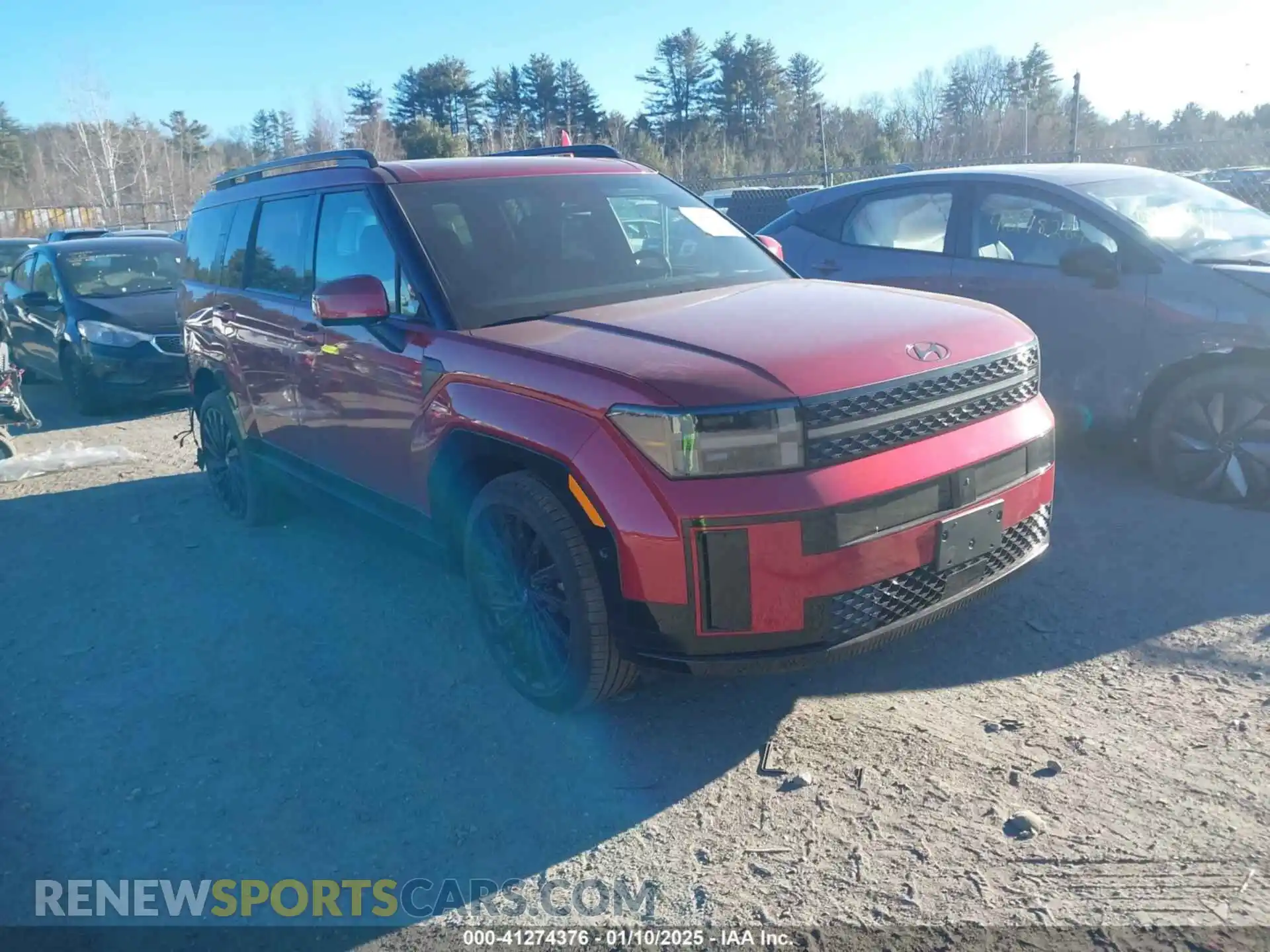 1 Photograph of a damaged car 5NMP5DGLXRH046830 HYUNDAI SANTA FE 2024