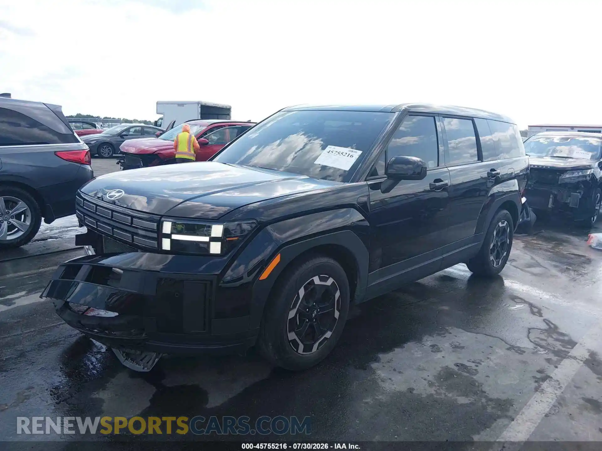 2 Фотография поврежденного автомобиля 5NMP14GL6SH069345 HYUNDAI SANTA FE 2025