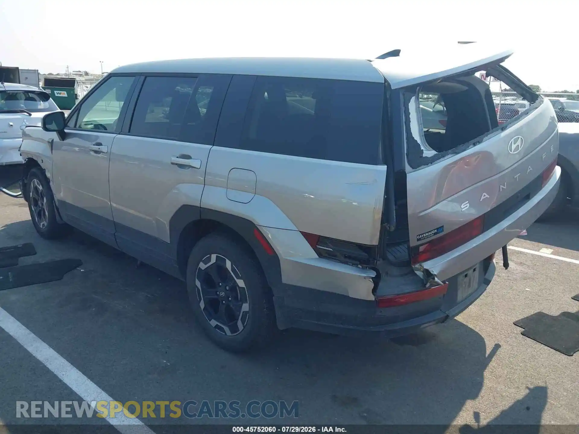 3 Фотография поврежденного автомобиля 5NMP14GL8SH092965 HYUNDAI SANTA FE 2025